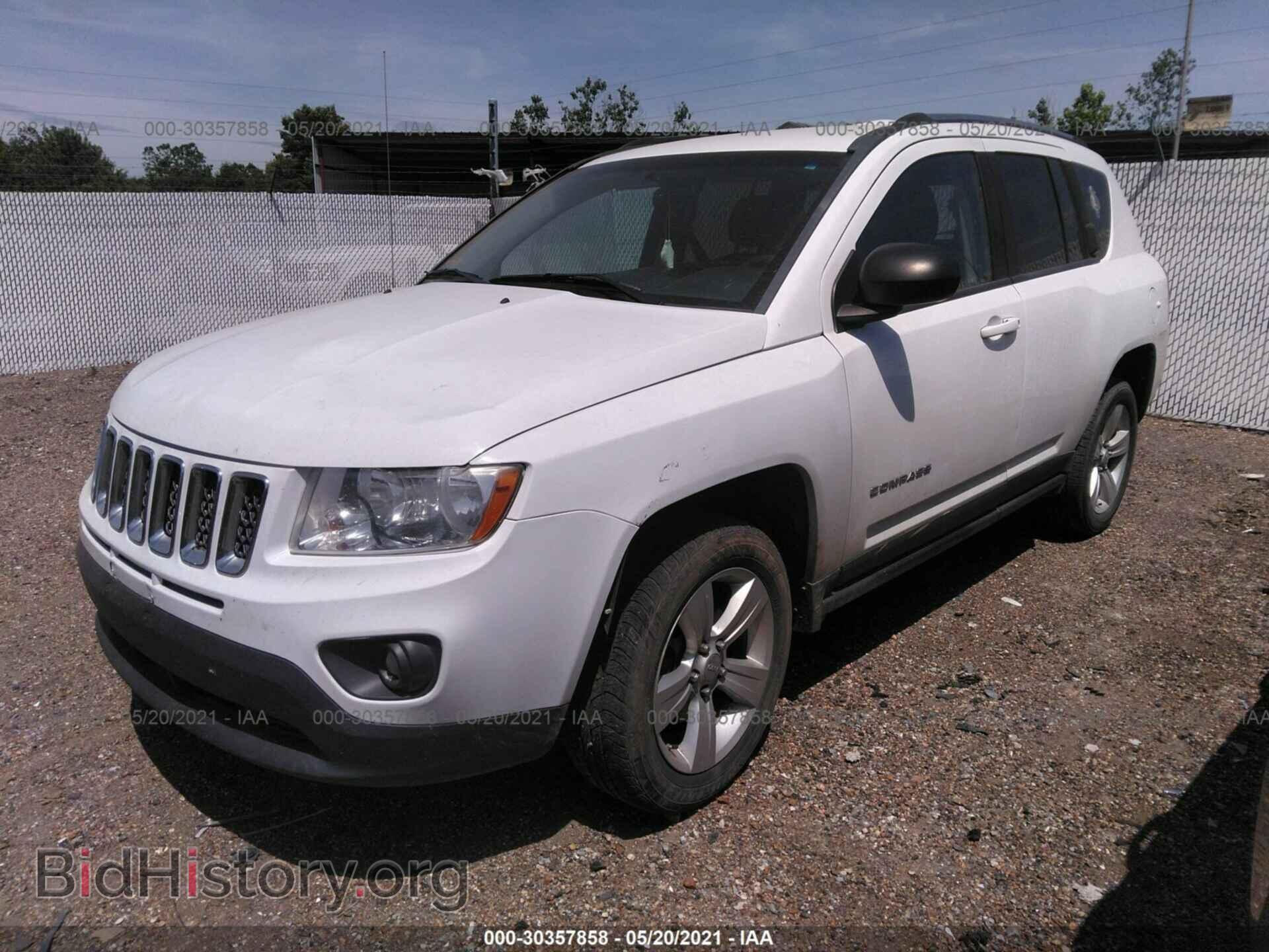 2012 JEEP COMPASS - VIN: 1C4NJCBA4CD554004 - Фото 2