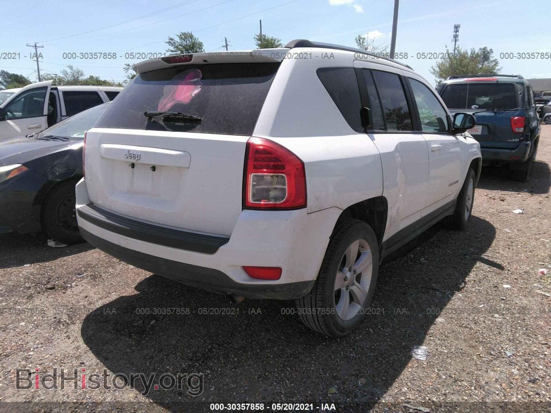 2012 JEEP COMPASS - VIN: 1C4NJCBA4CD554004 - Фото 4