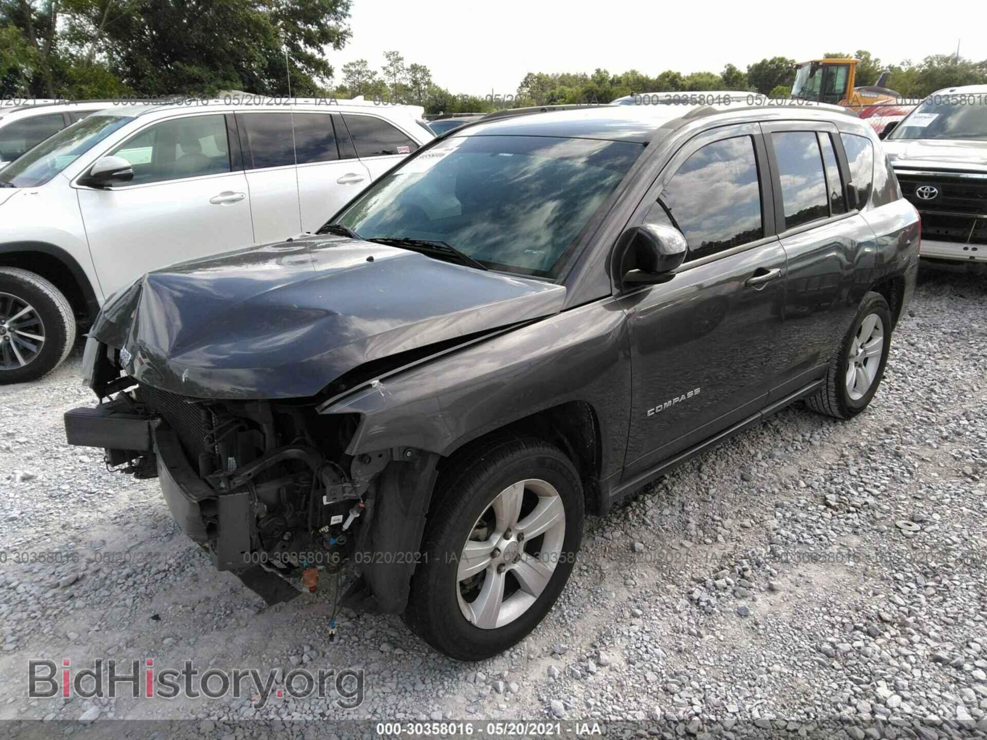 2014 JEEP COMPASS - VIN: 1C4NJCEB8ED856841 - Фото 2
