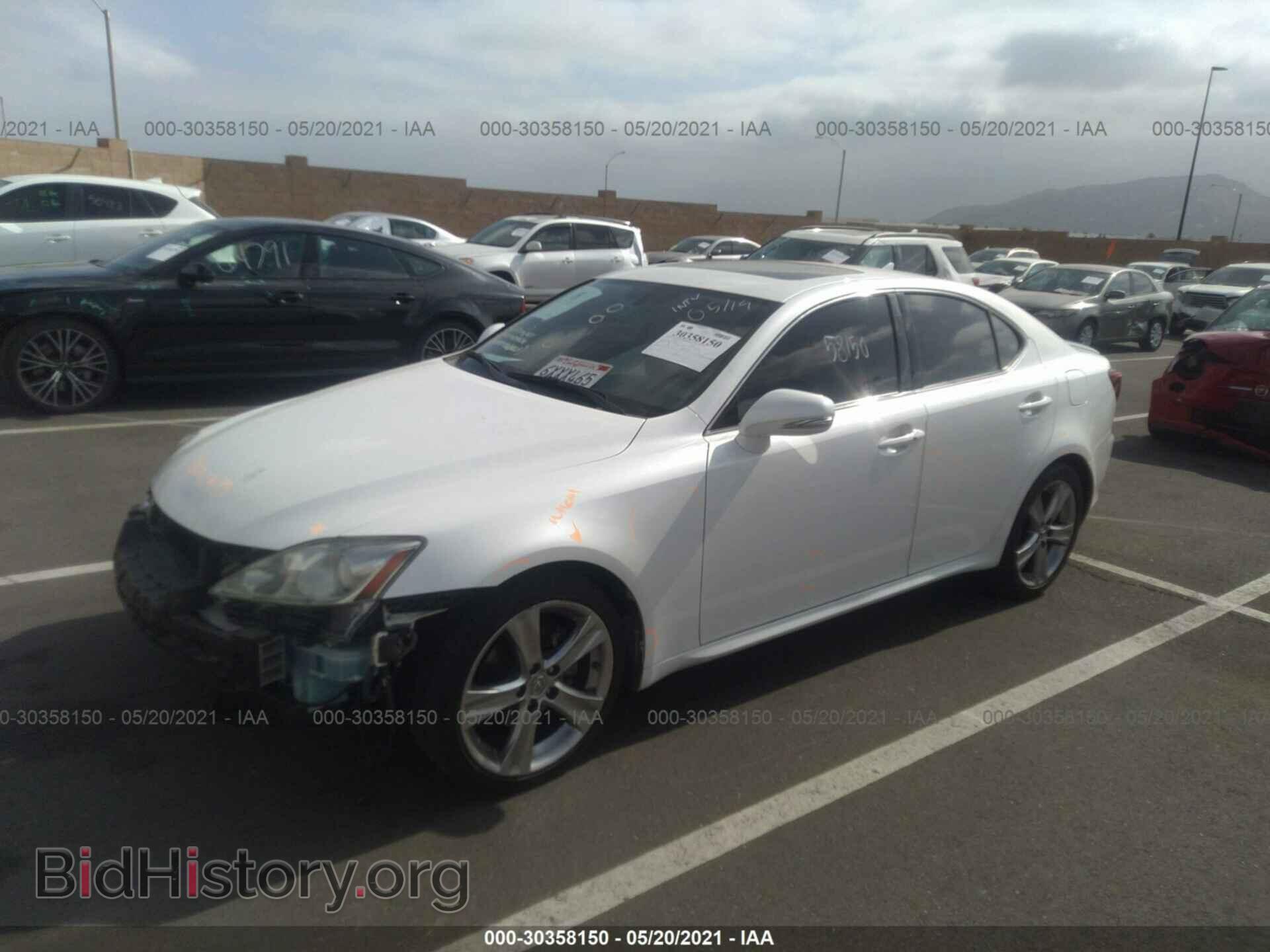 2013 LEXUS IS 250 - VIN: JTHBF5C23D5187615 - Фото 2