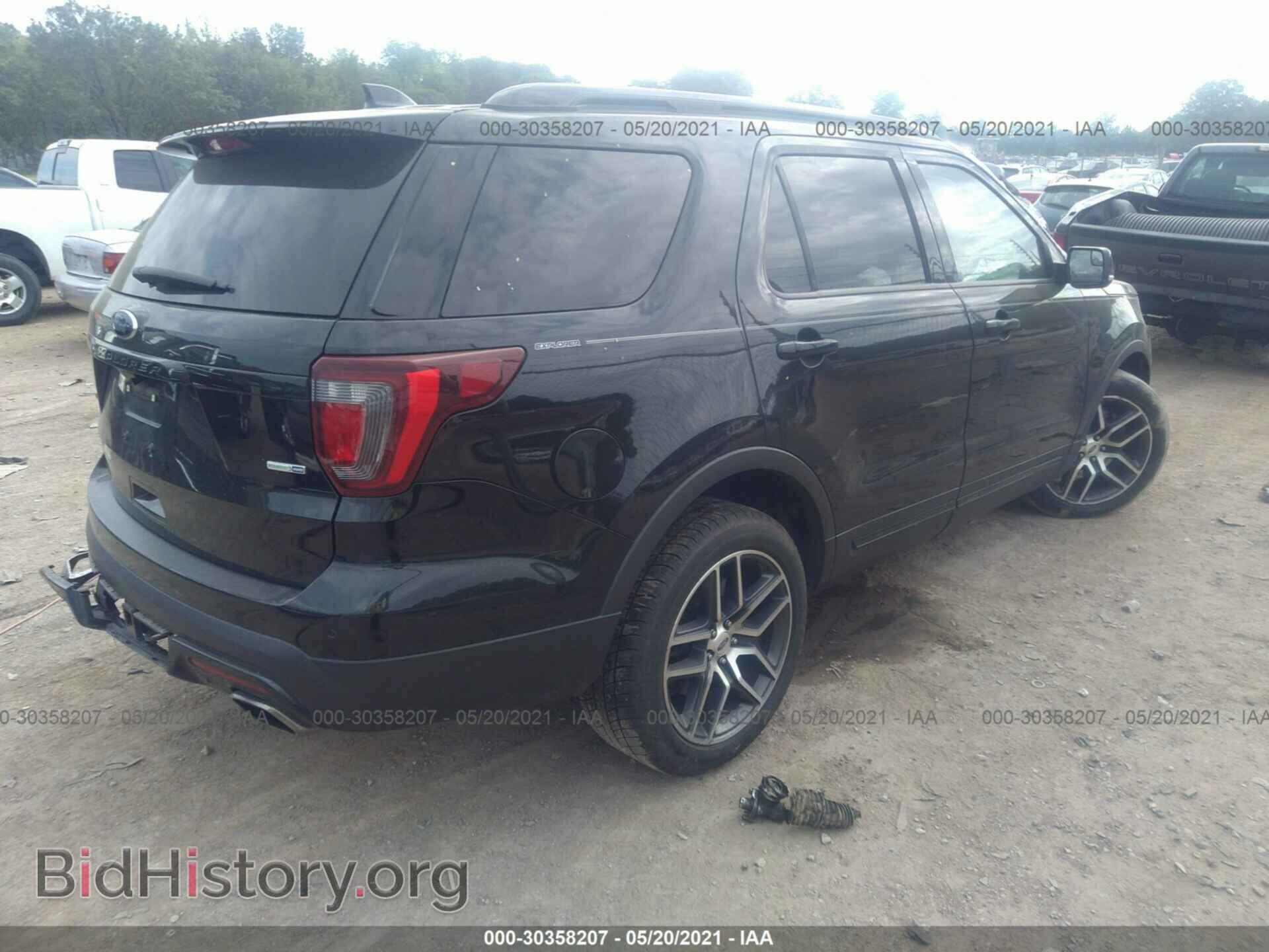 2016 FORD EXPLORER - VIN: 1FM5K8GTXGGA70326 - Фото 4