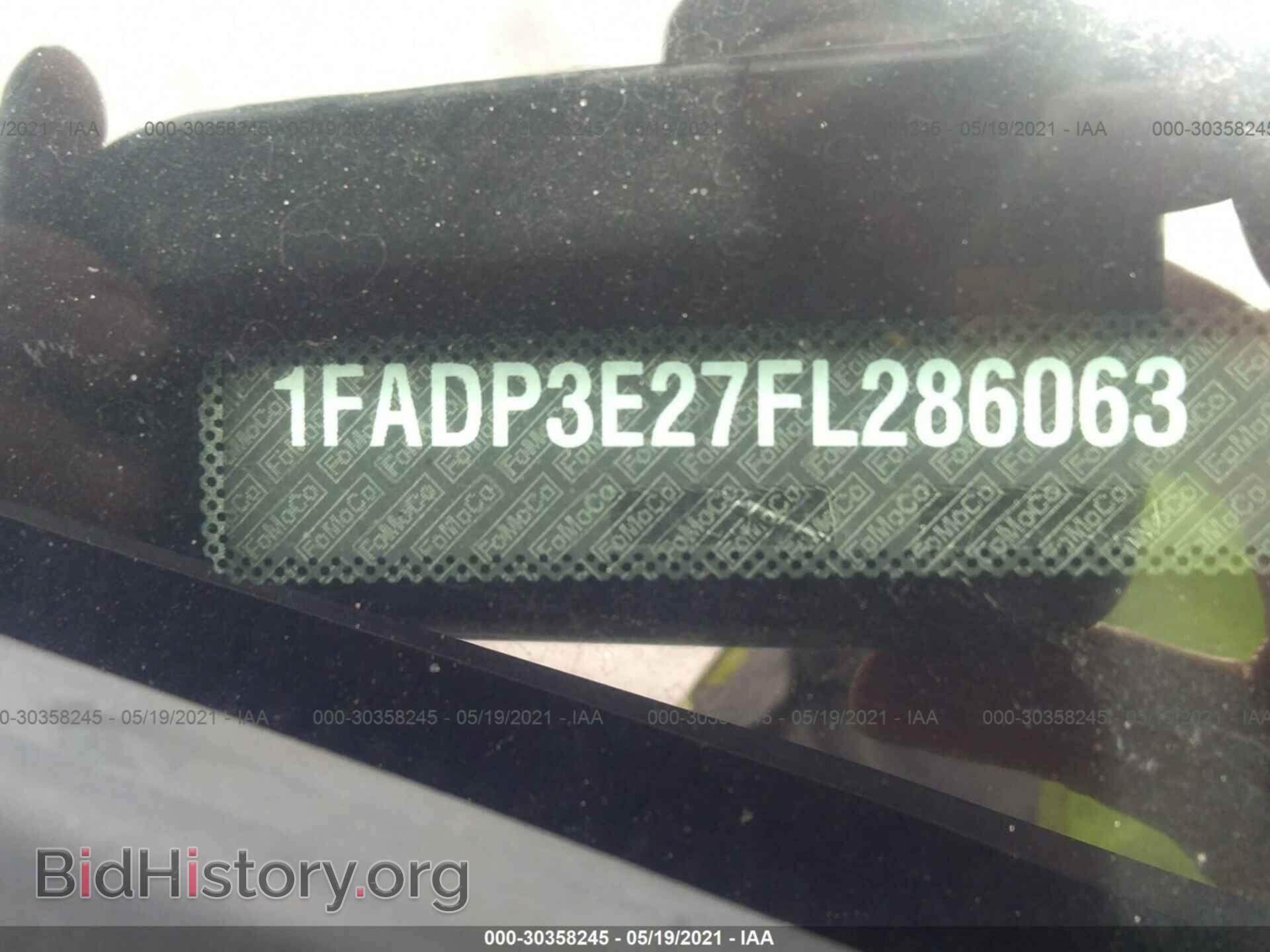2015 FORD FOCUS - VIN: 1FADP3E27FL286063 - Фото 9