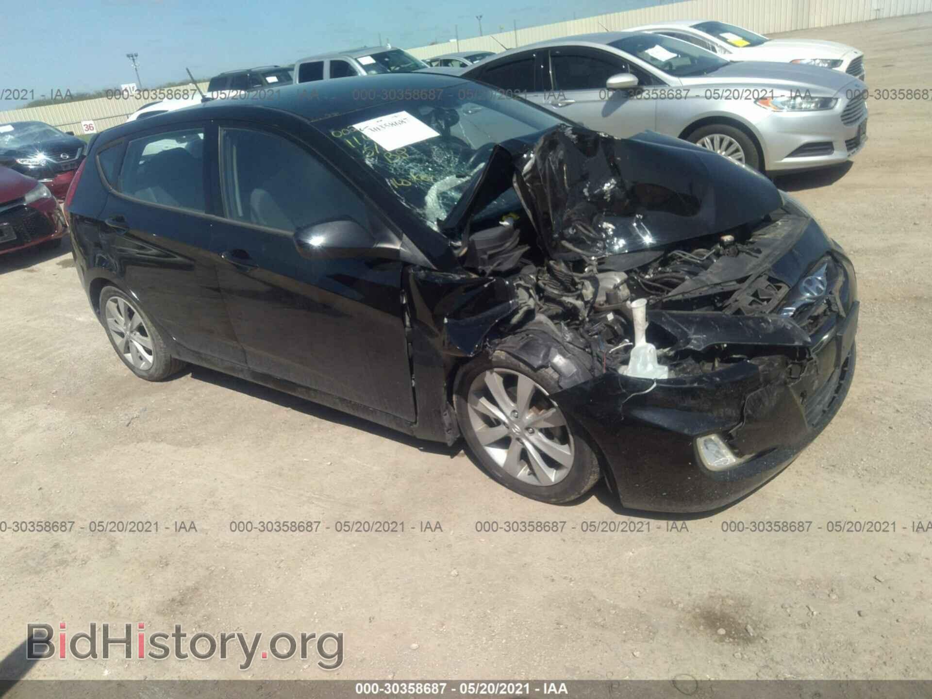 Фотография KMHCU5AE3CU011673 - HYUNDAI ACCENT 2012