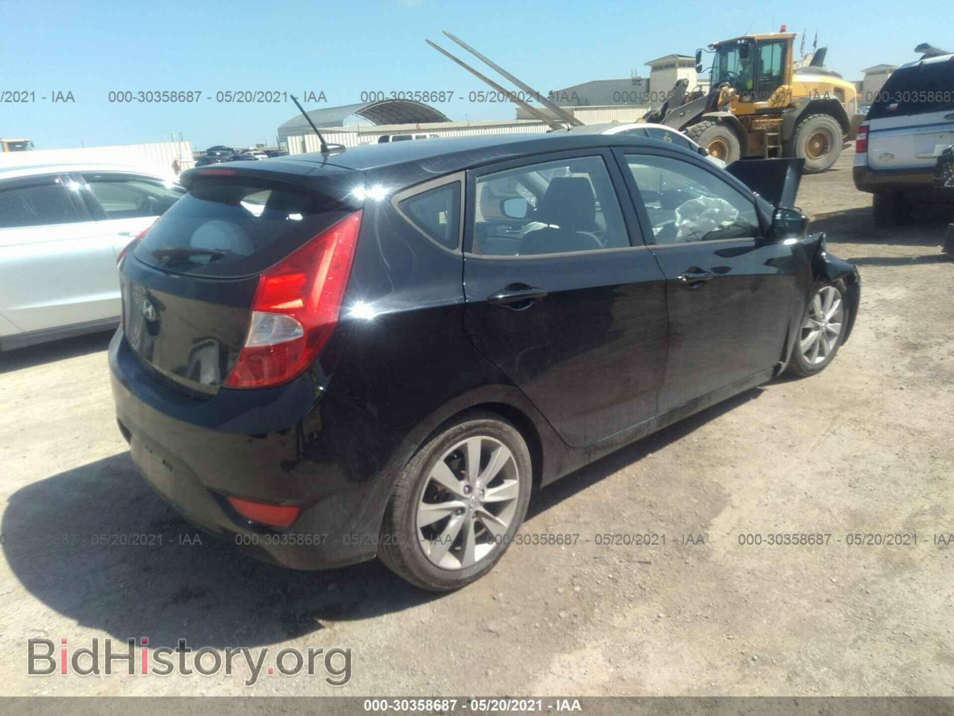 2012 HYUNDAI ACCENT - VIN: KMHCU5AE3CU011673 - Фото 4