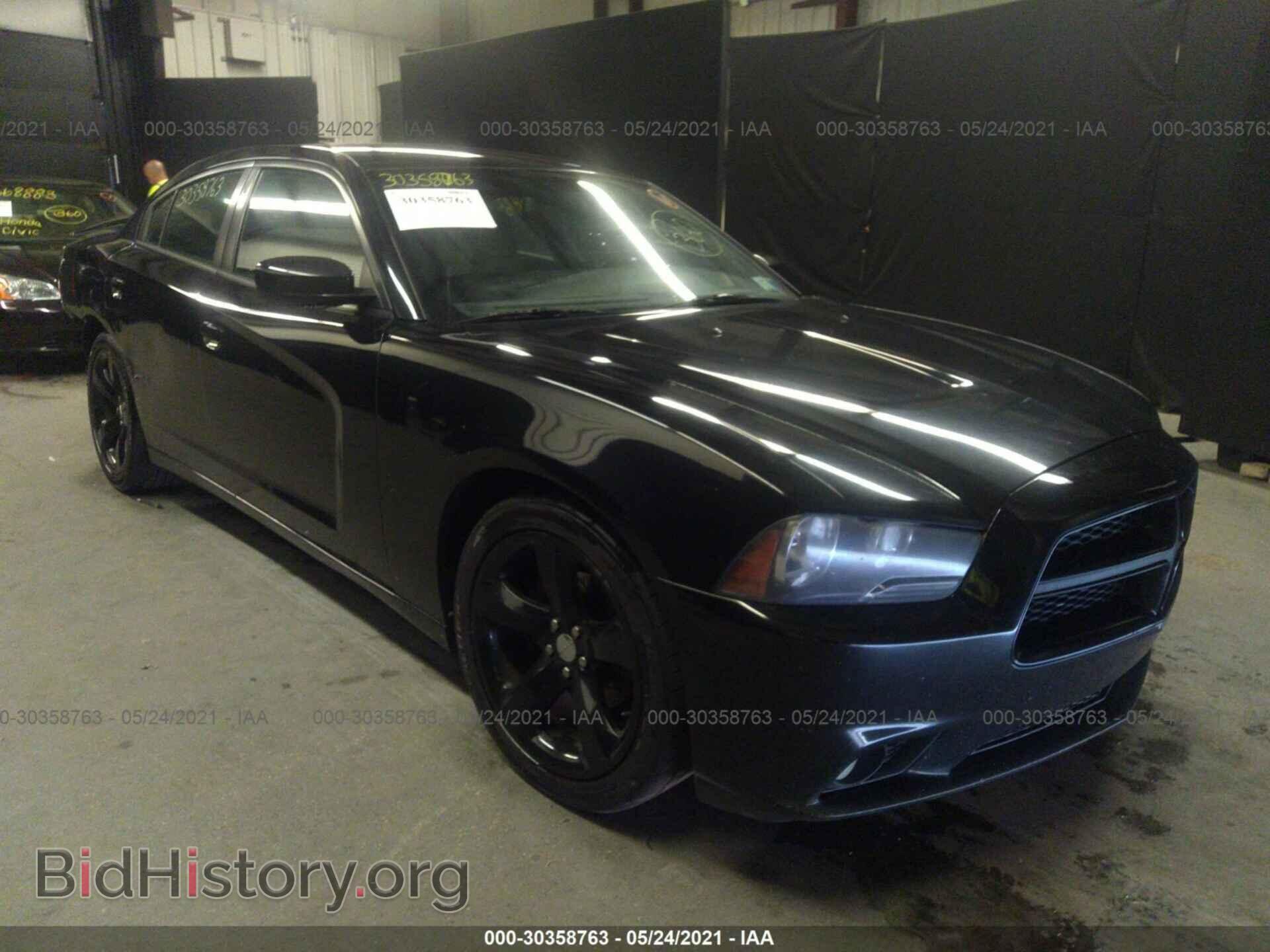Photo 2C3CDXHG2DH546655 - DODGE CHARGER 2013