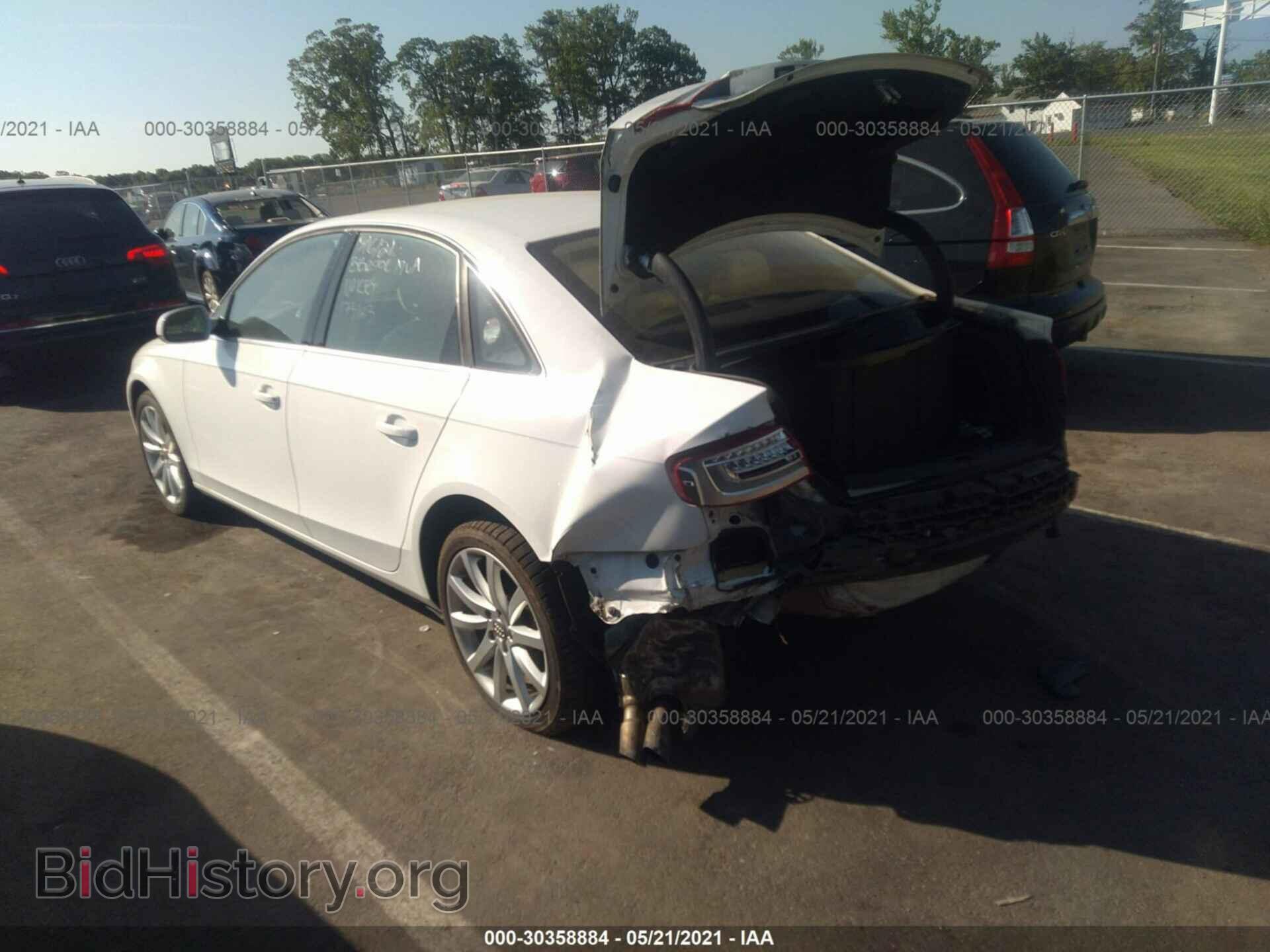 2013 AUDI A4 - VIN: WAUFFAFL5DN044209 - Фото 3
