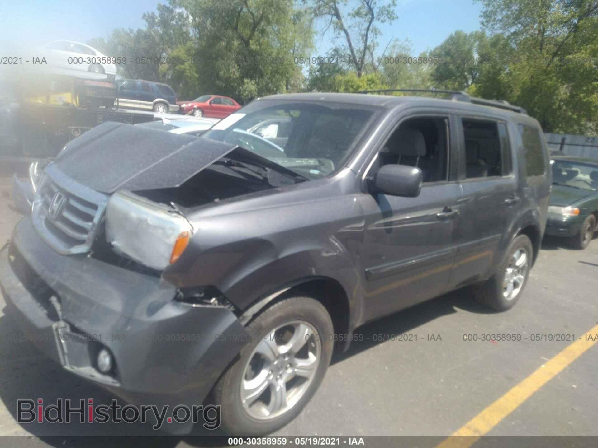 2013 HONDA PILOT - VIN: 5FNYF4H41DB005909 - Photo 2
