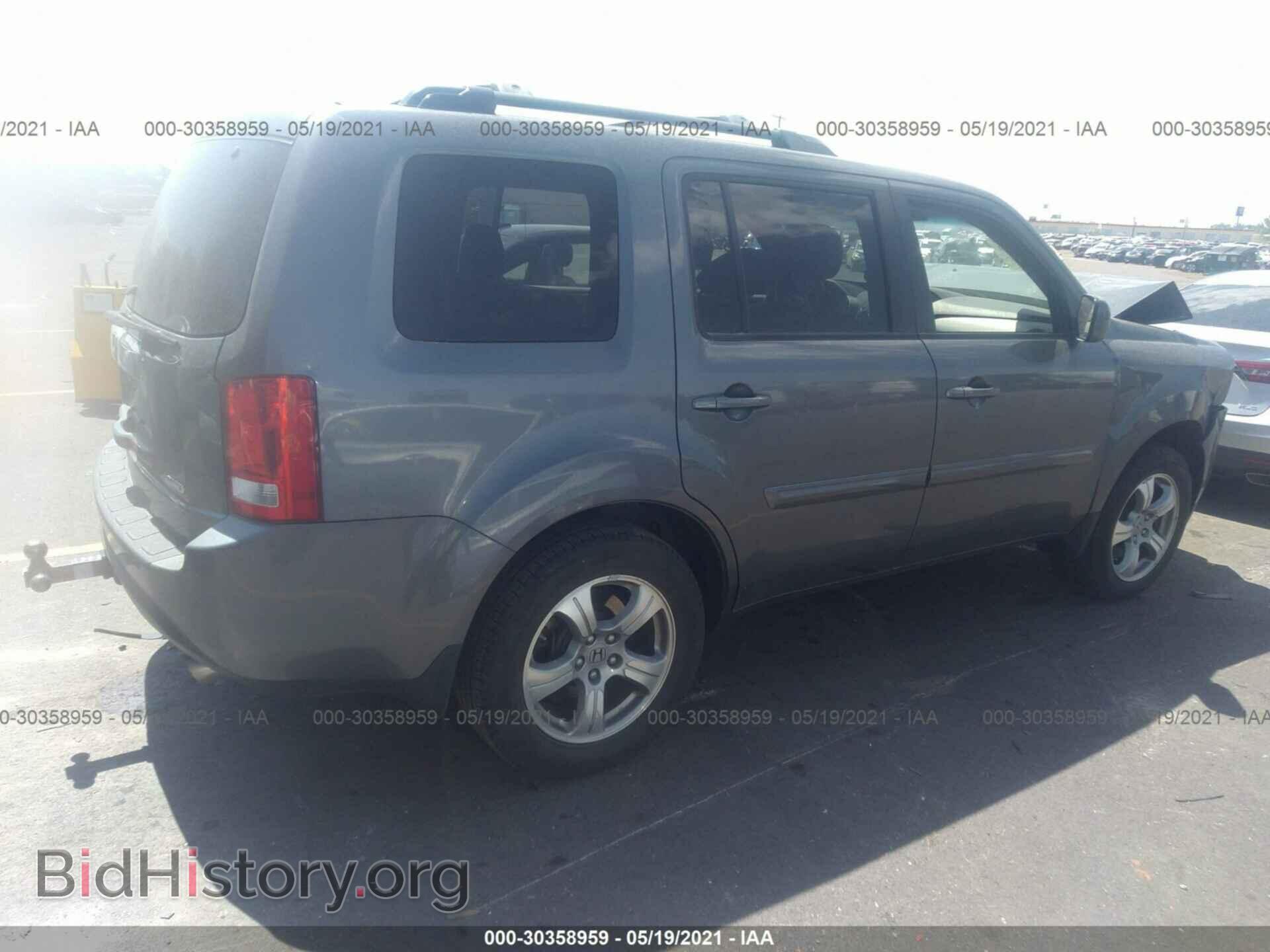 2013 HONDA PILOT - VIN: 5FNYF4H41DB005909 - Photo 4