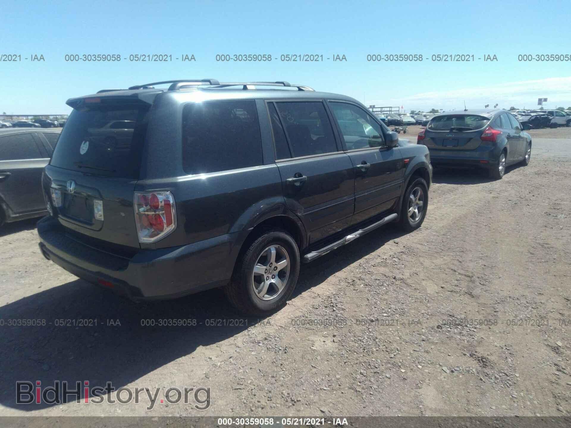 2006 HONDA PILOT - VIN: 5FNYF28546B009159 - Фото 4