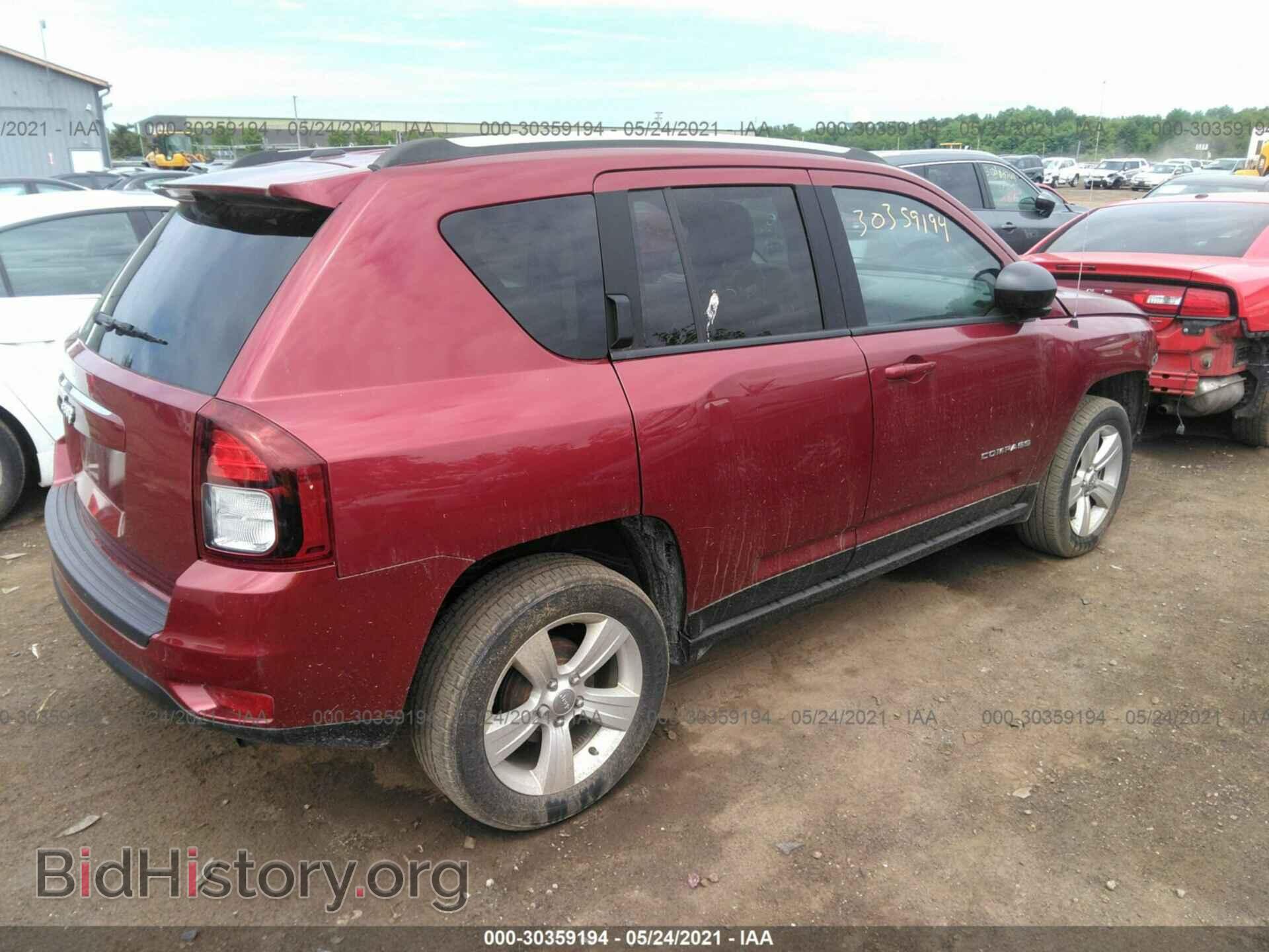 2016 JEEP COMPASS - VIN: 1C4NJCBA2GD739237 - Фото 4