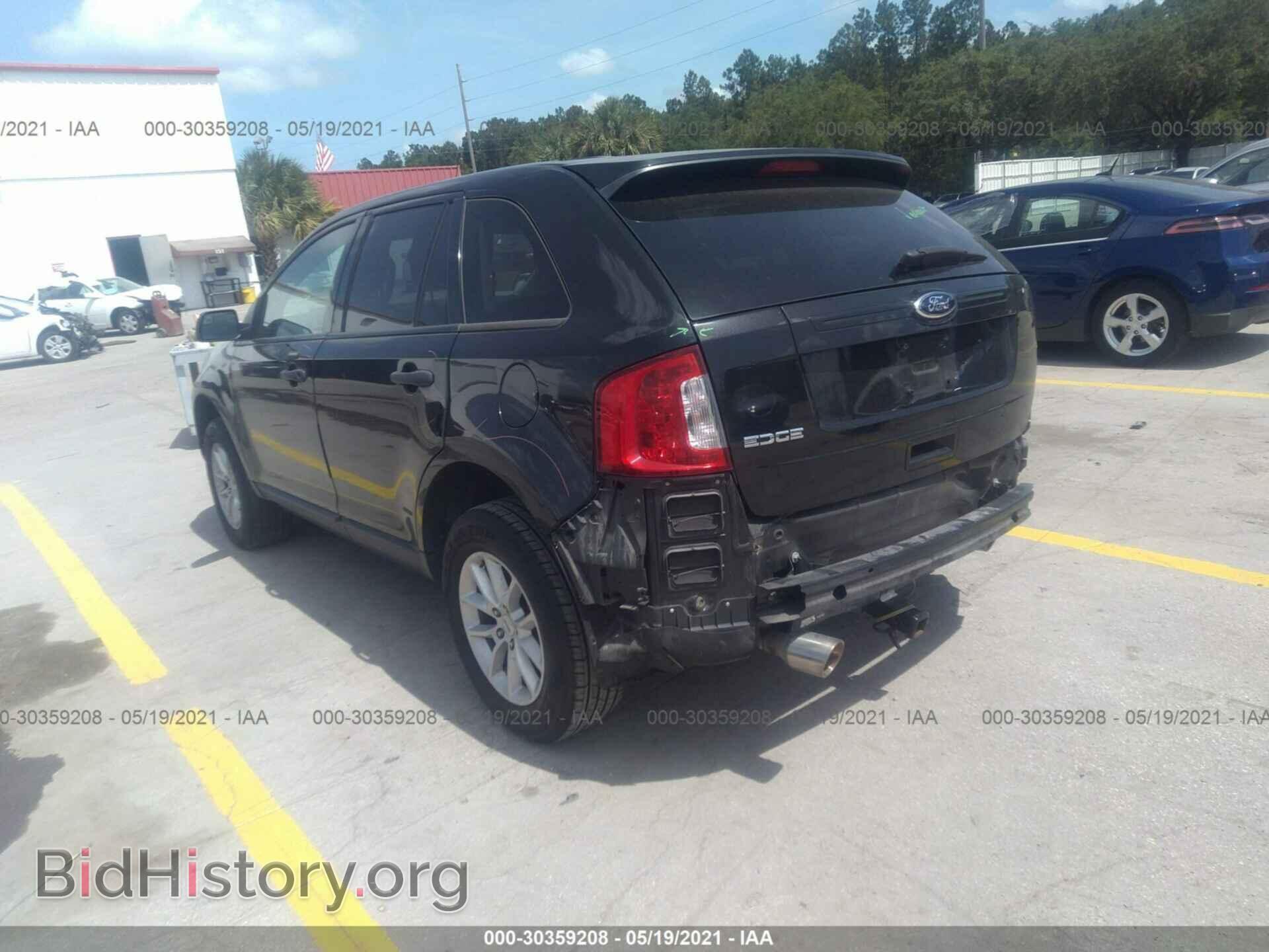 2014 FORD EDGE - VIN: 2FMDK3GC9EBB03951 - Фото 3