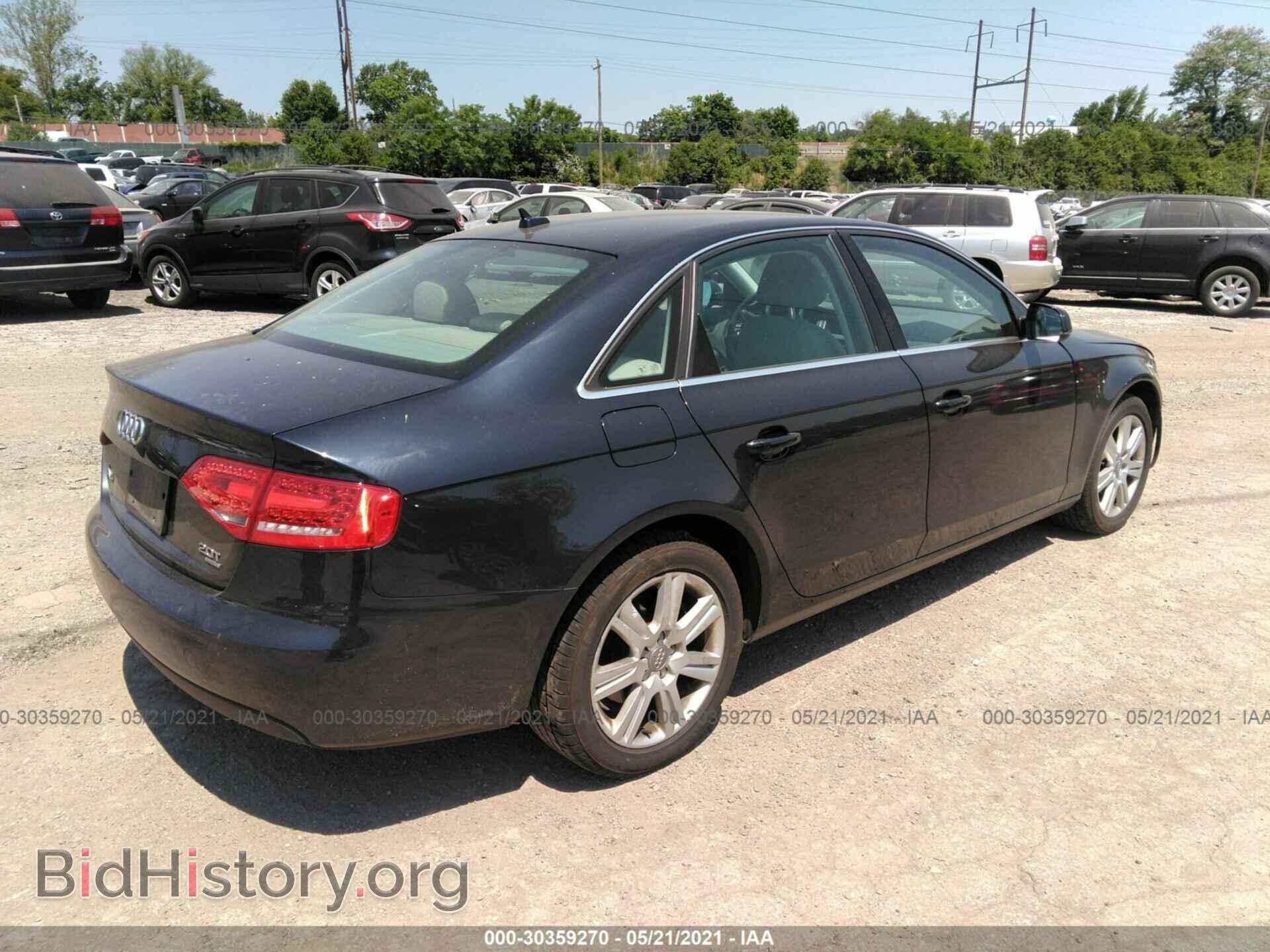 2012 AUDI A4 - VIN: WAUBFAFL2CN004621 - Photo 4