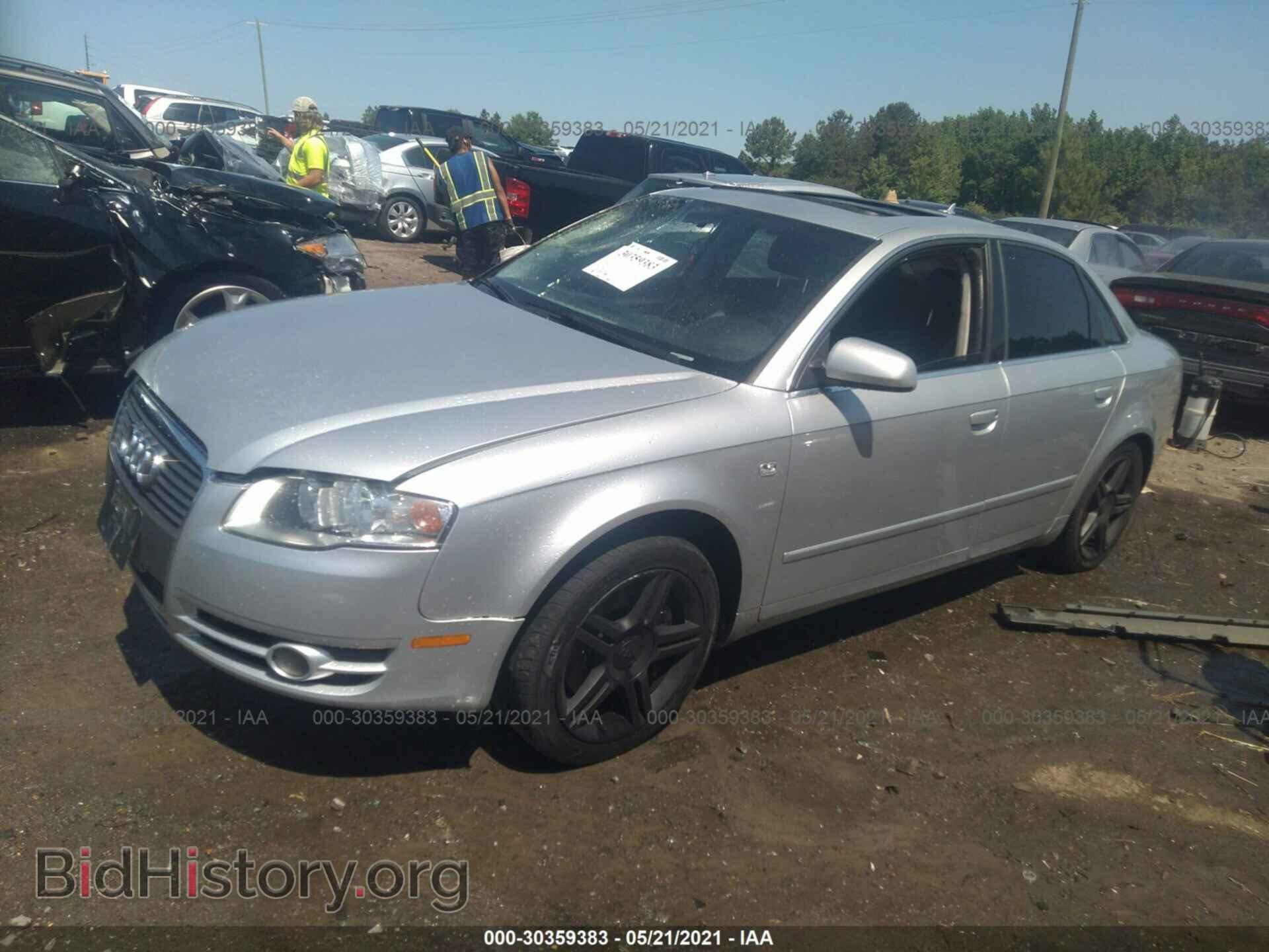 2007 AUDI A4 - VIN: WAUAF78E77A015902 - Фото 2