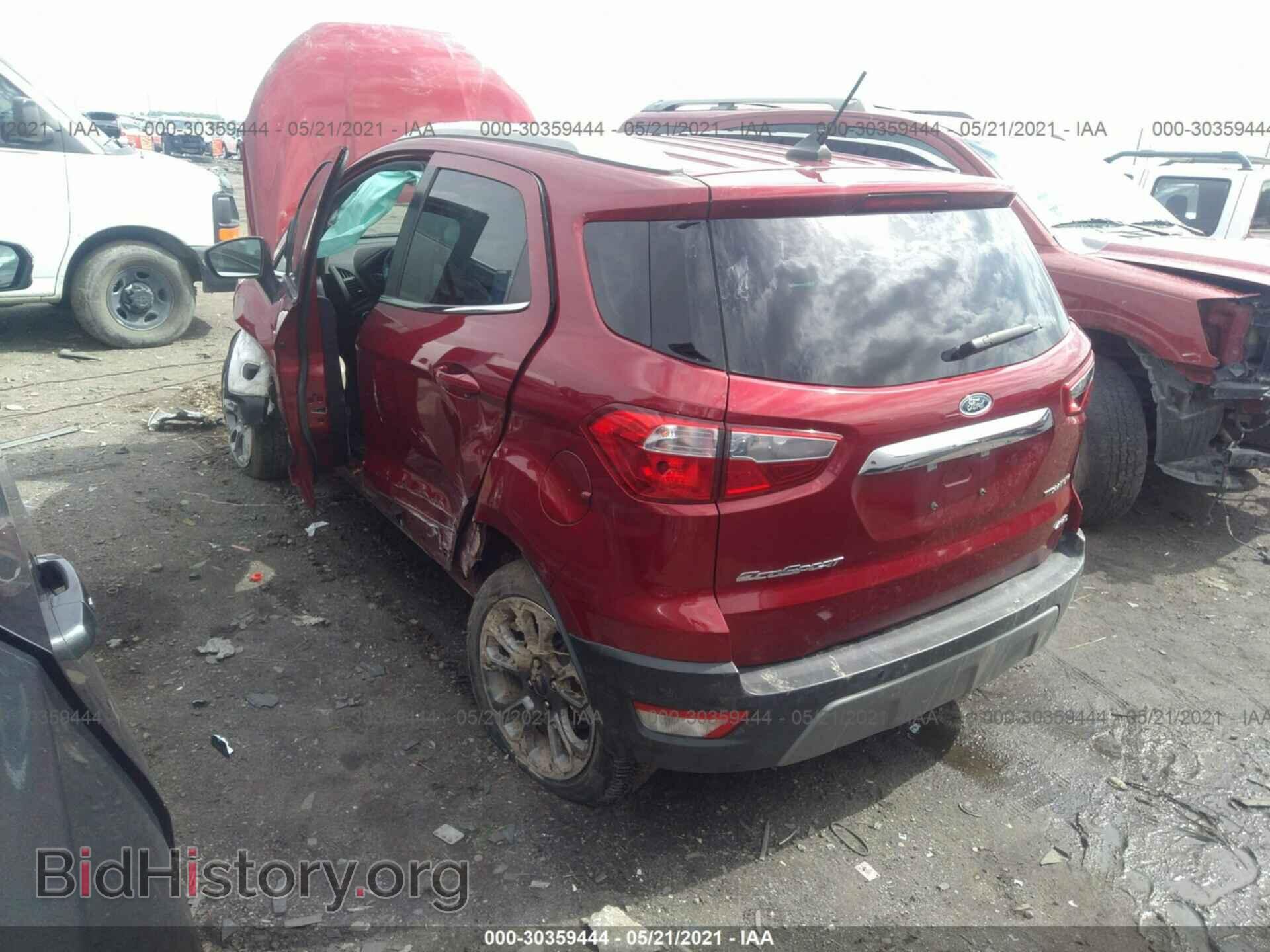 2019 FORD ECOSPORT - VIN: MAJ6S3KL7KC296574 - Фото 3