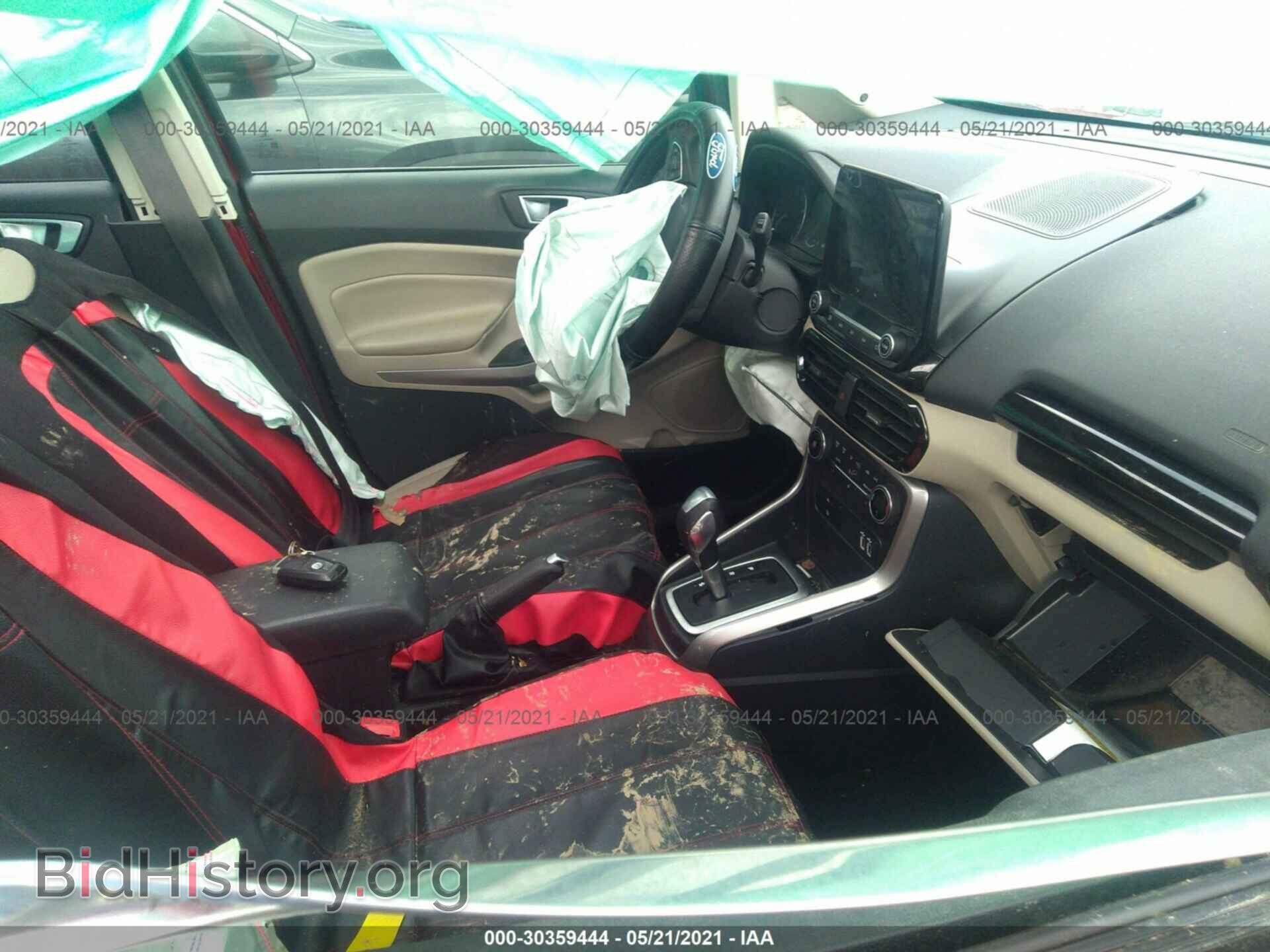 2019 FORD ECOSPORT - VIN: MAJ6S3KL7KC296574 - Фото 5