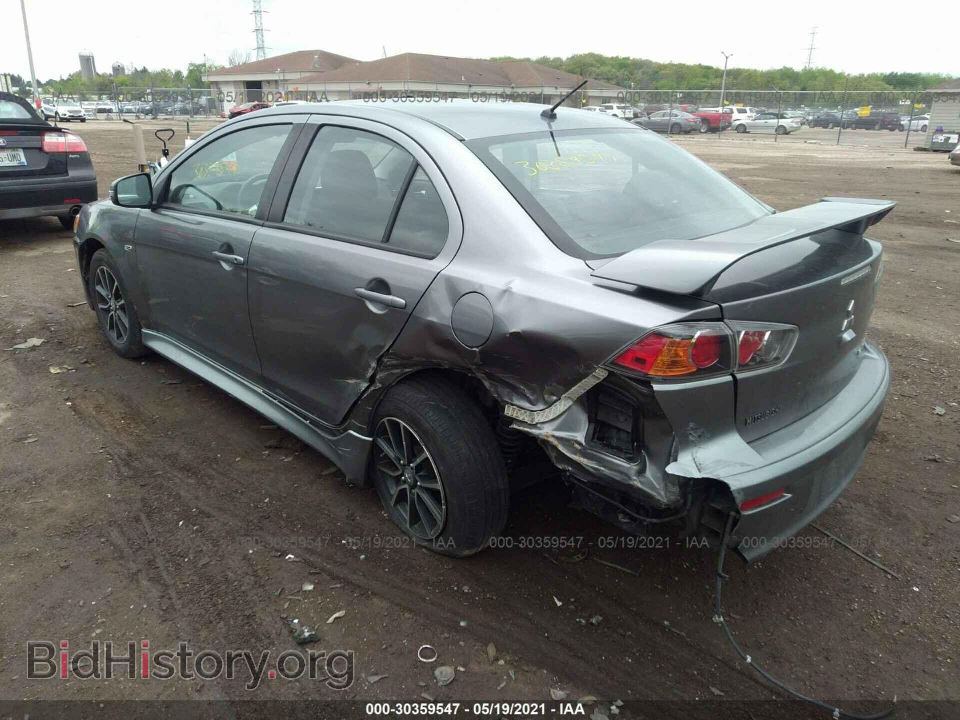 2017 MITSUBISHI LANCER - VIN: JA32U2FU6HU007704 - Фото 3