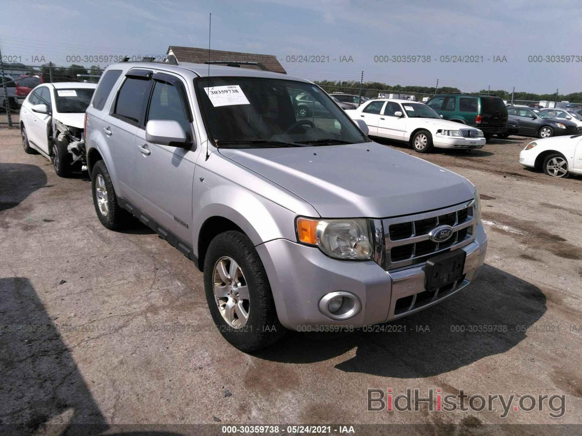 Photo 1FMCU94198KE29044 - FORD ESCAPE 2008