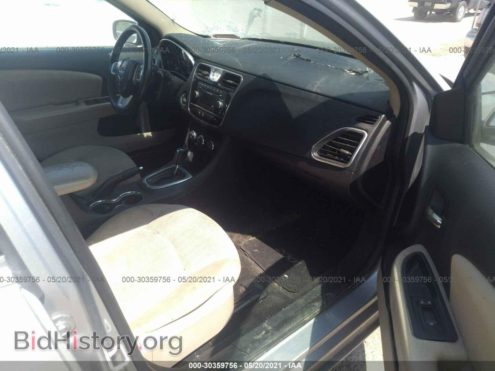 2013 CHRYSLER 200 - VIN: 1C3CCBAB9DN614476 - Фото 5