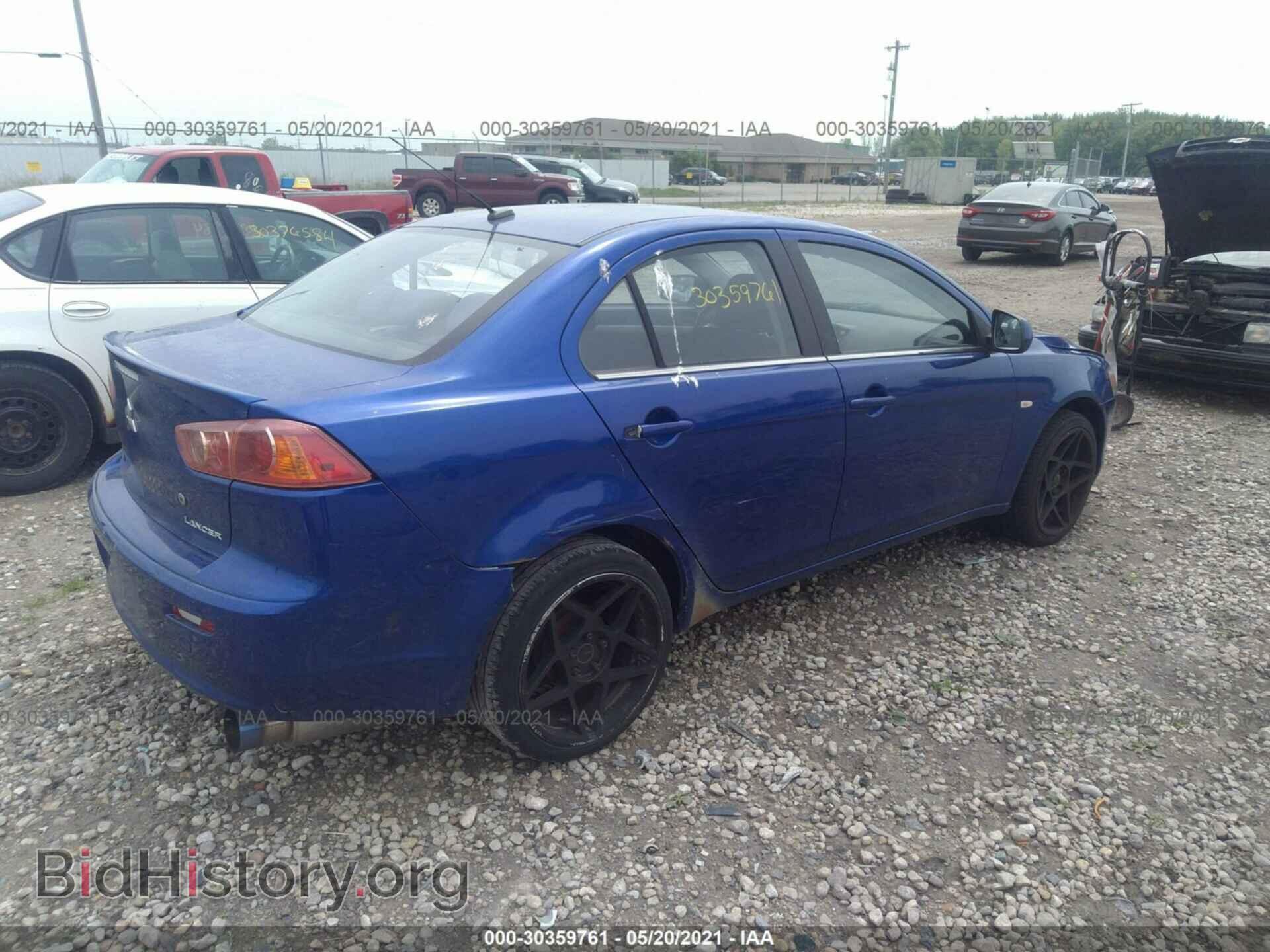 2008 MITSUBISHI LANCER - VIN: JA3AU26U08U033954 - Фото 4