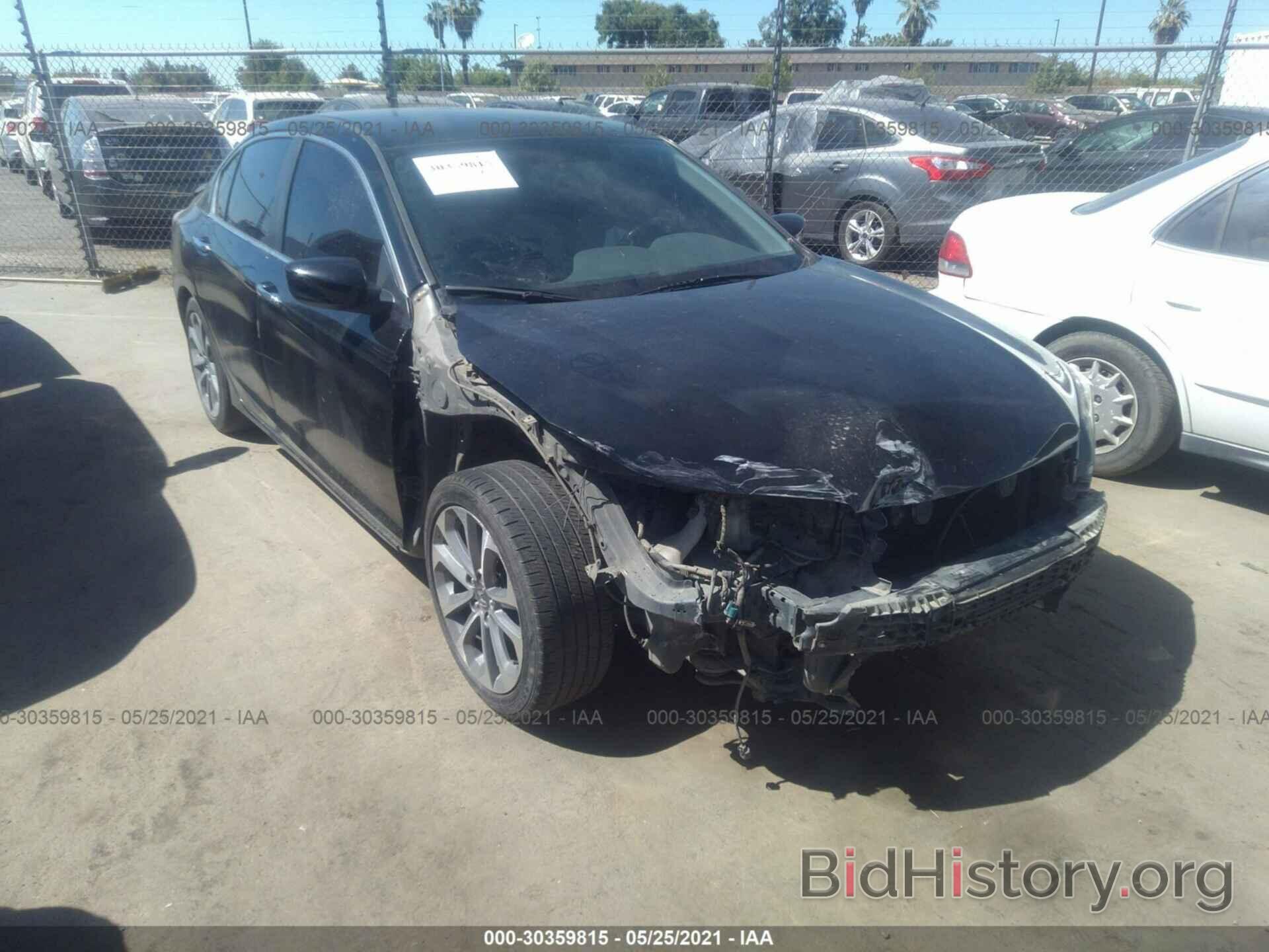 Photo 1HGCR2F55EA076060 - HONDA ACCORD SEDAN 2014