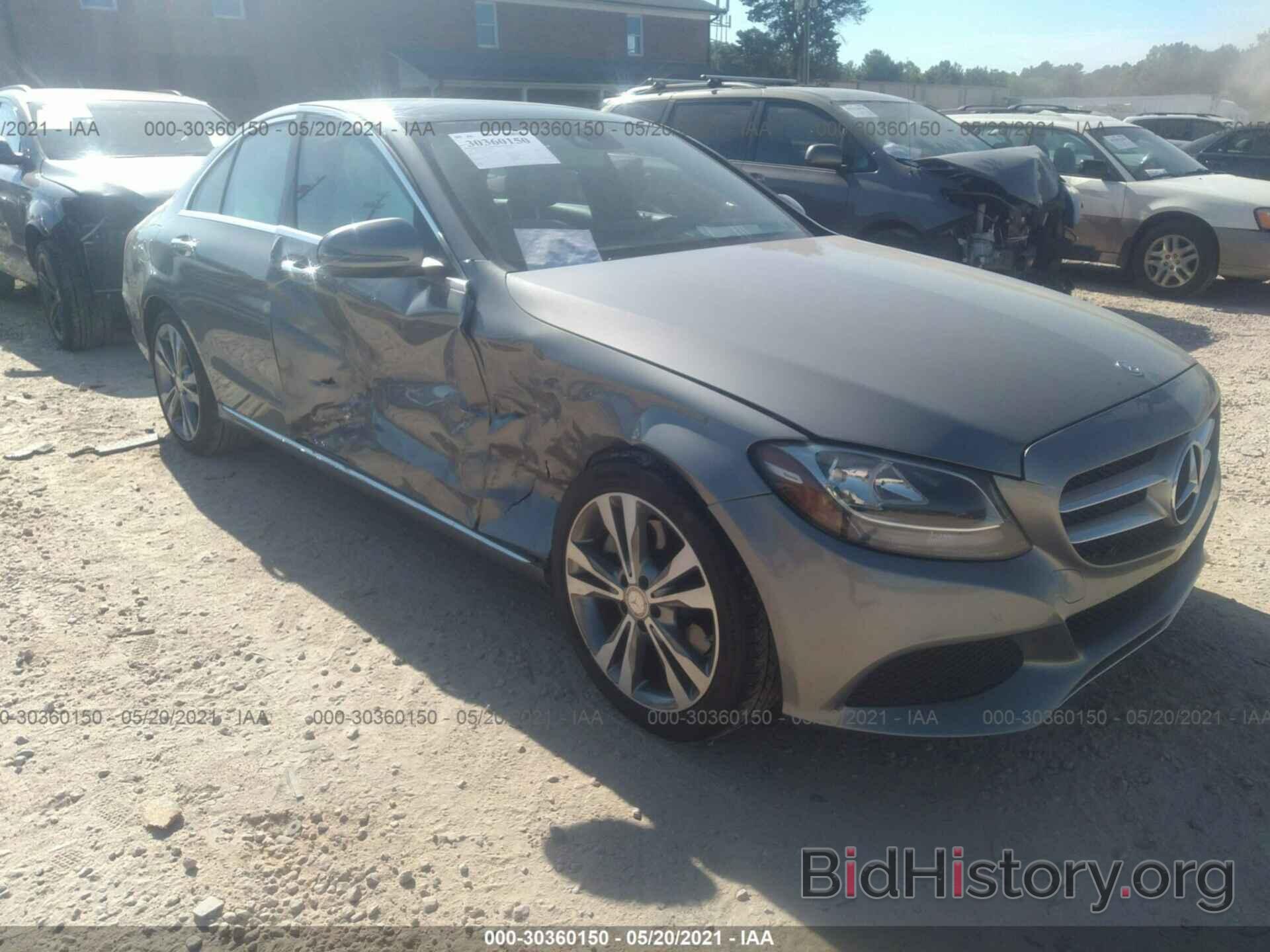 Photo WDDWF4JB8GR154533 - MERCEDES-BENZ C-CLASS 2016