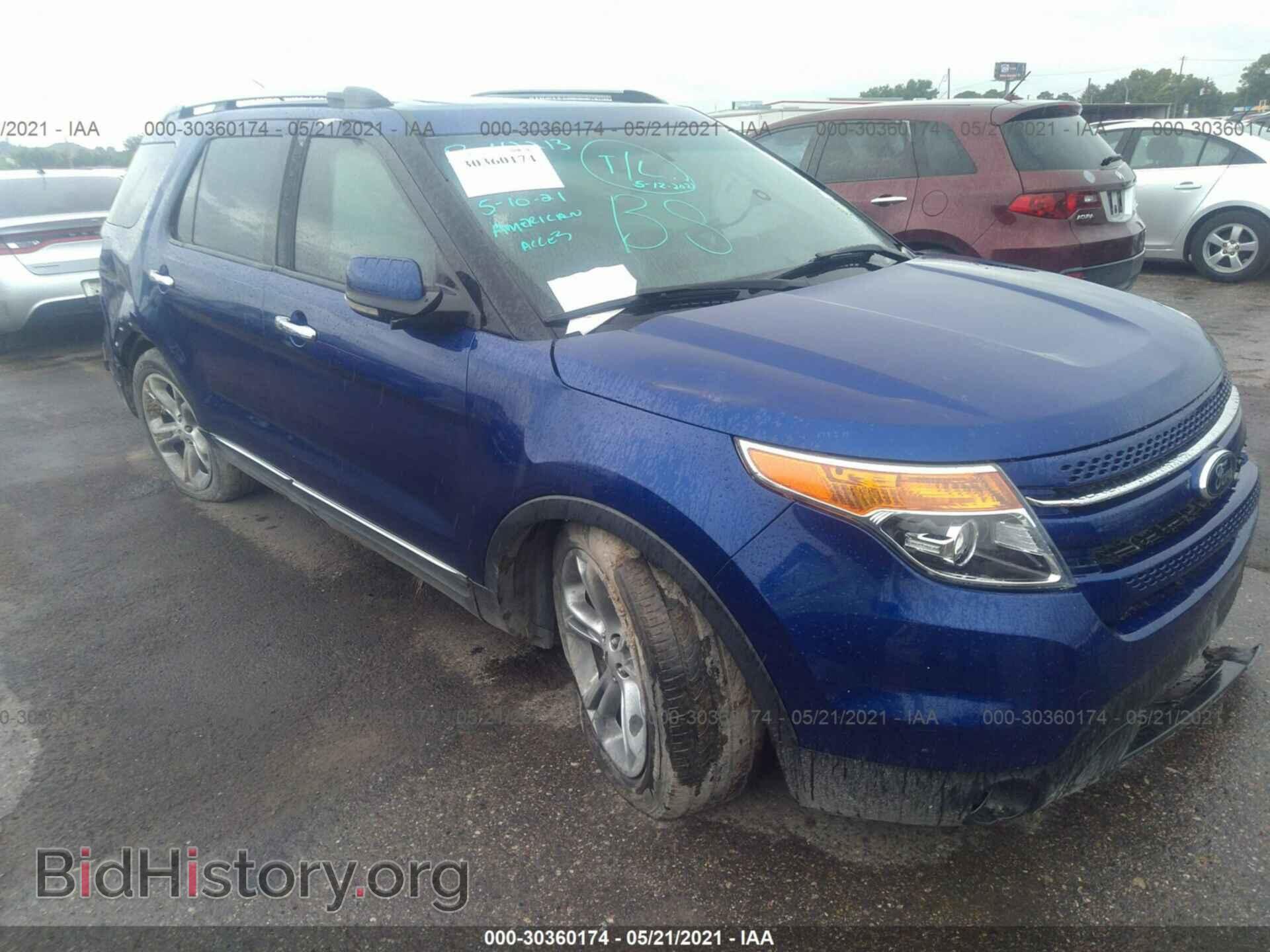Photo 1FM5K7F83DGA75841 - FORD EXPLORER 2013