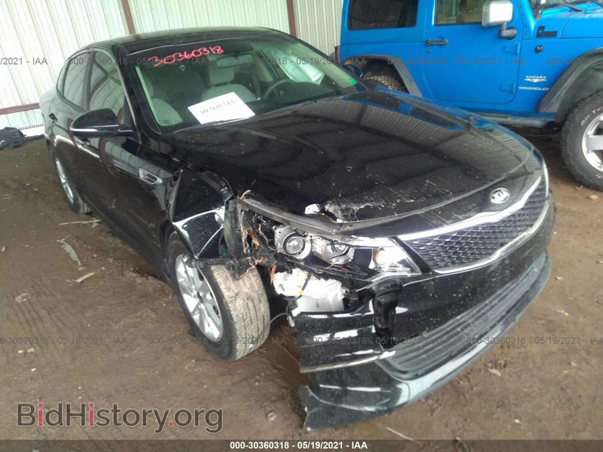 Фотография 5XXGT4L36GG103449 - KIA OPTIMA 2016
