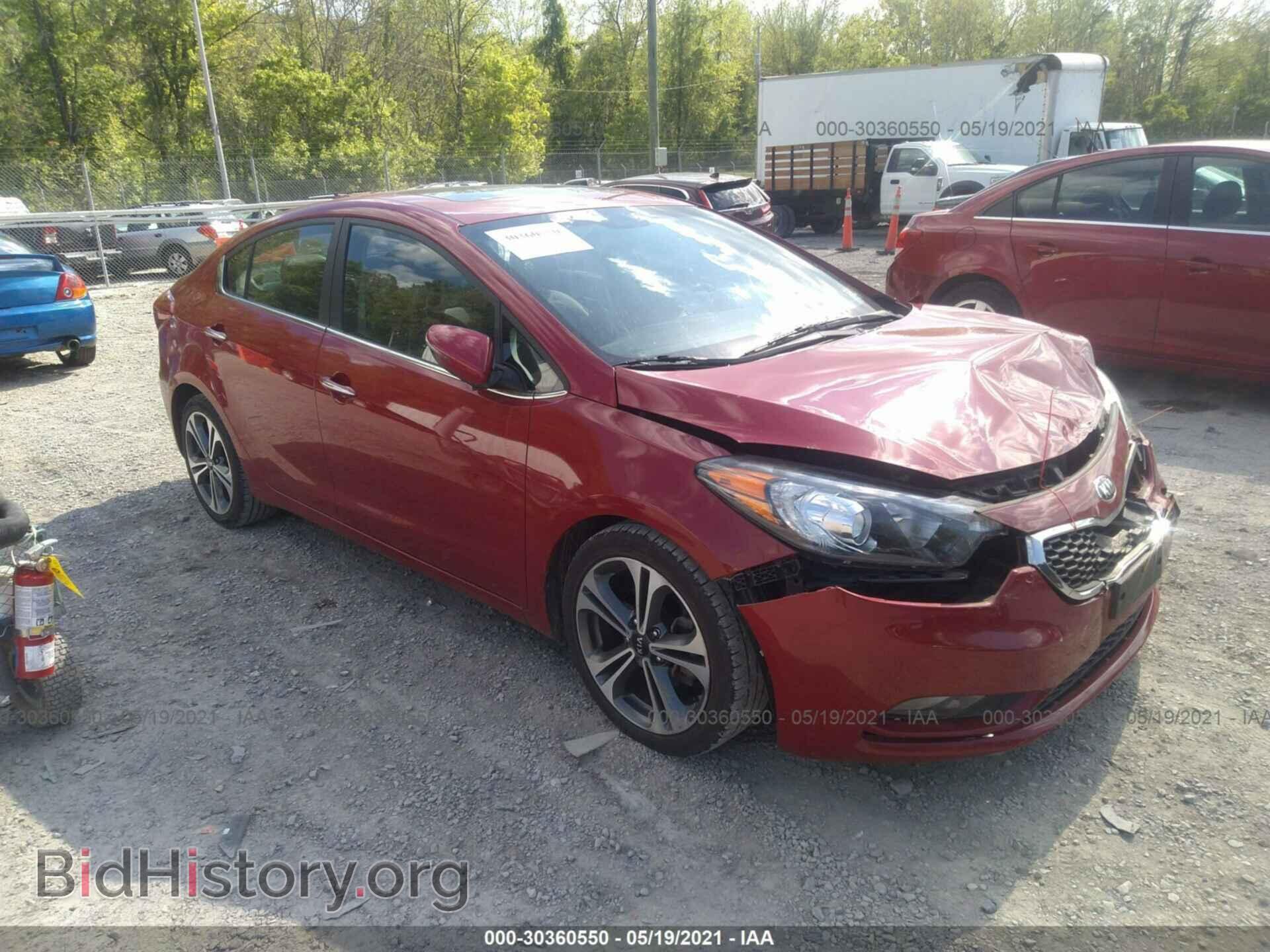 Фотография KNAFZ4A82F5388093 - KIA FORTE 2015