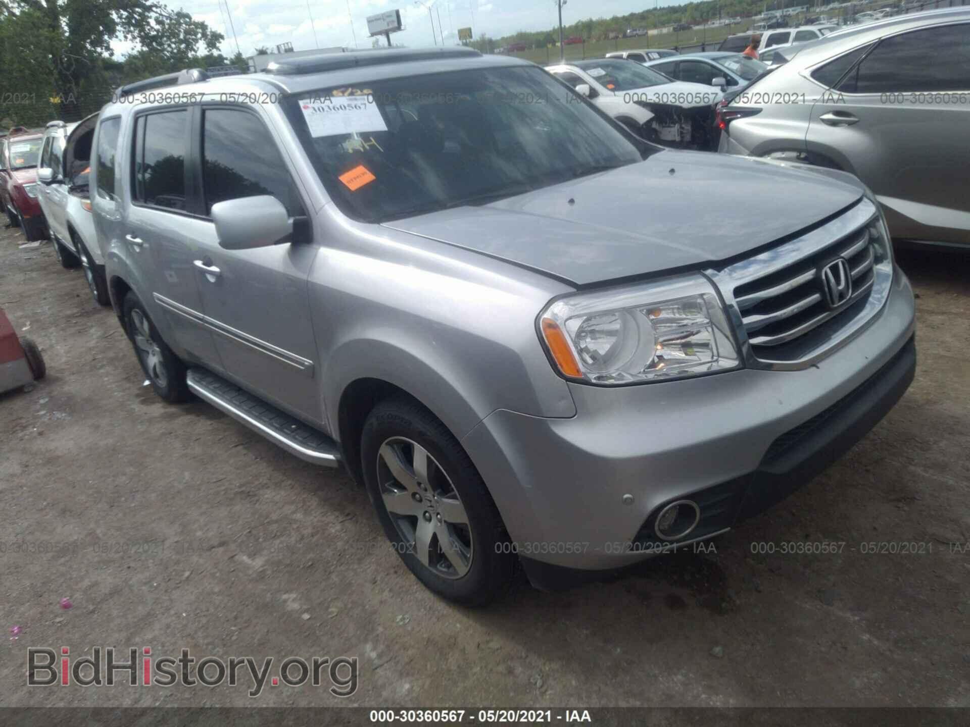 Фотография 5FNYF4H99FB009981 - HONDA PILOT 2015