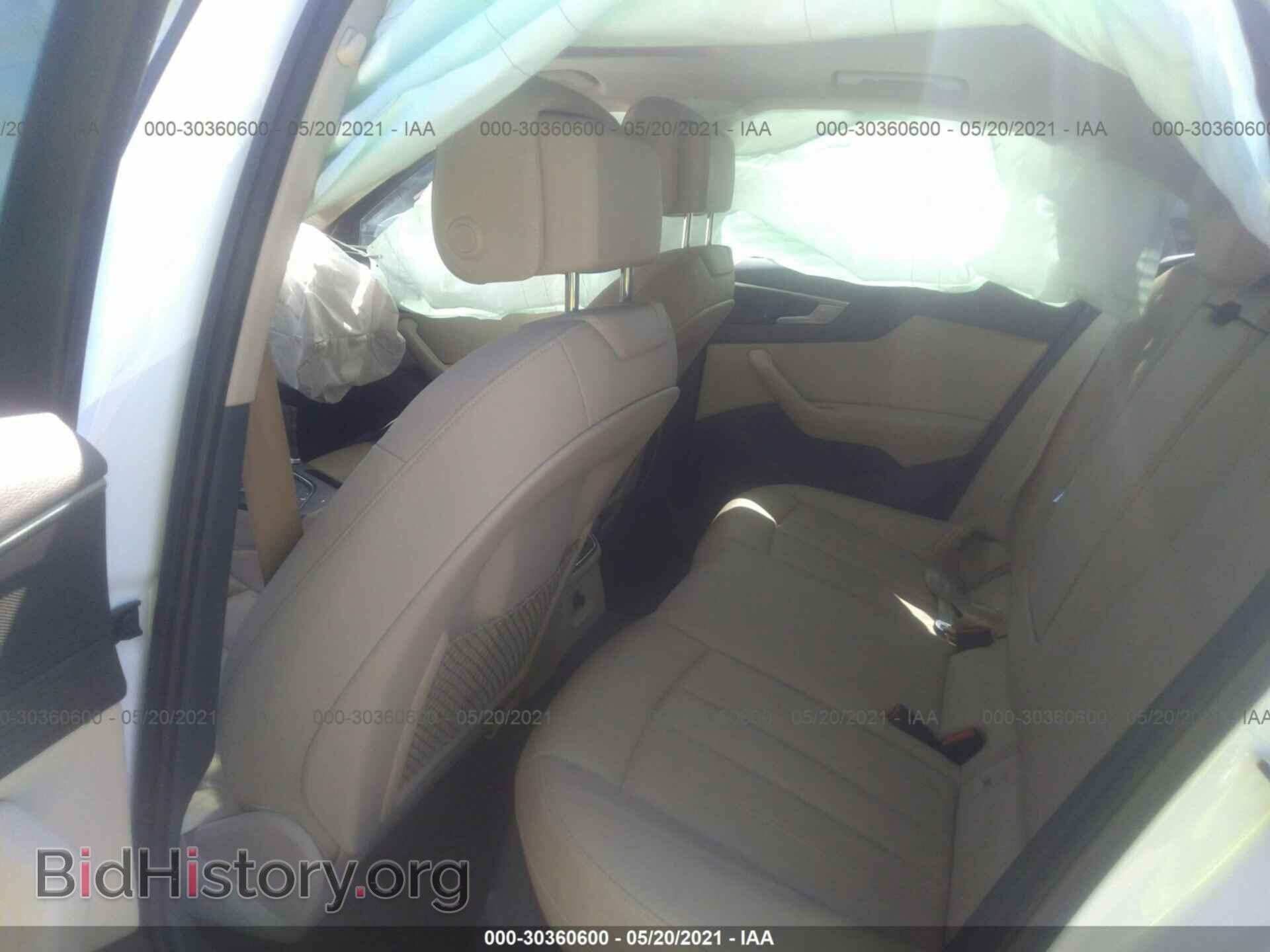 2017 AUDI A4 - VIN: WAUGMAF45HN062119 - Фото 8