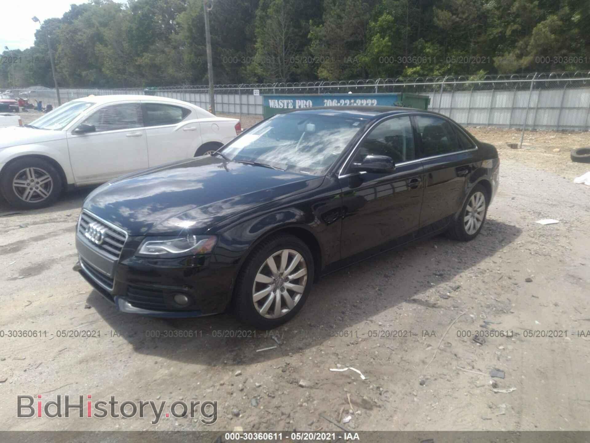 2012 AUDI A4 - VIN: WAUAFAFL7CN007140 - Фото 2