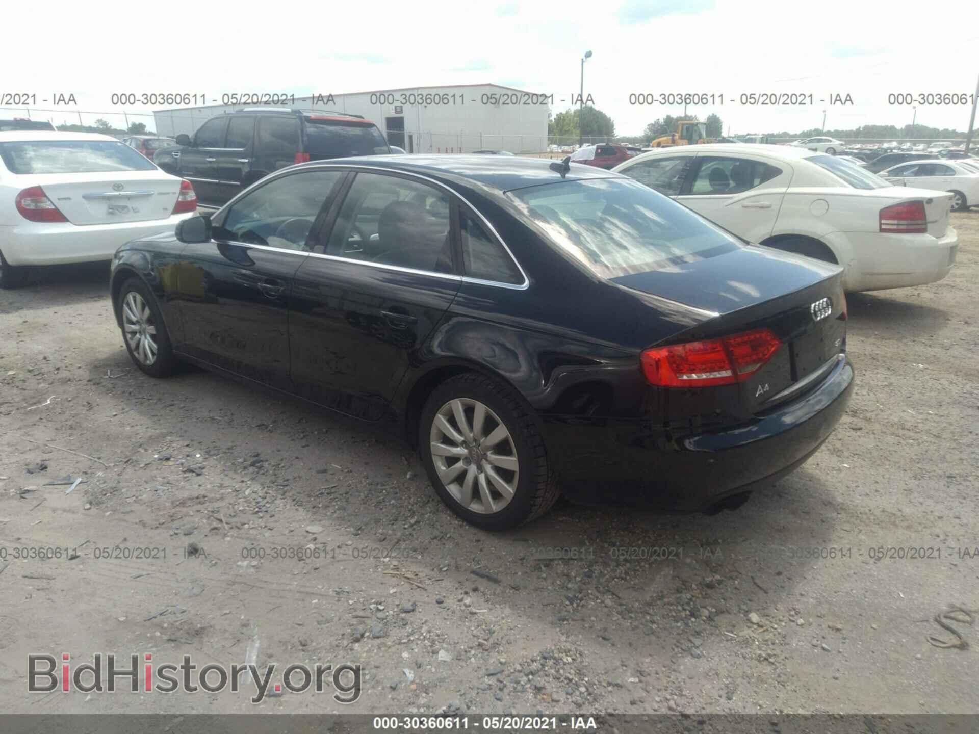 2012 AUDI A4 - VIN: WAUAFAFL7CN007140 - Фото 3