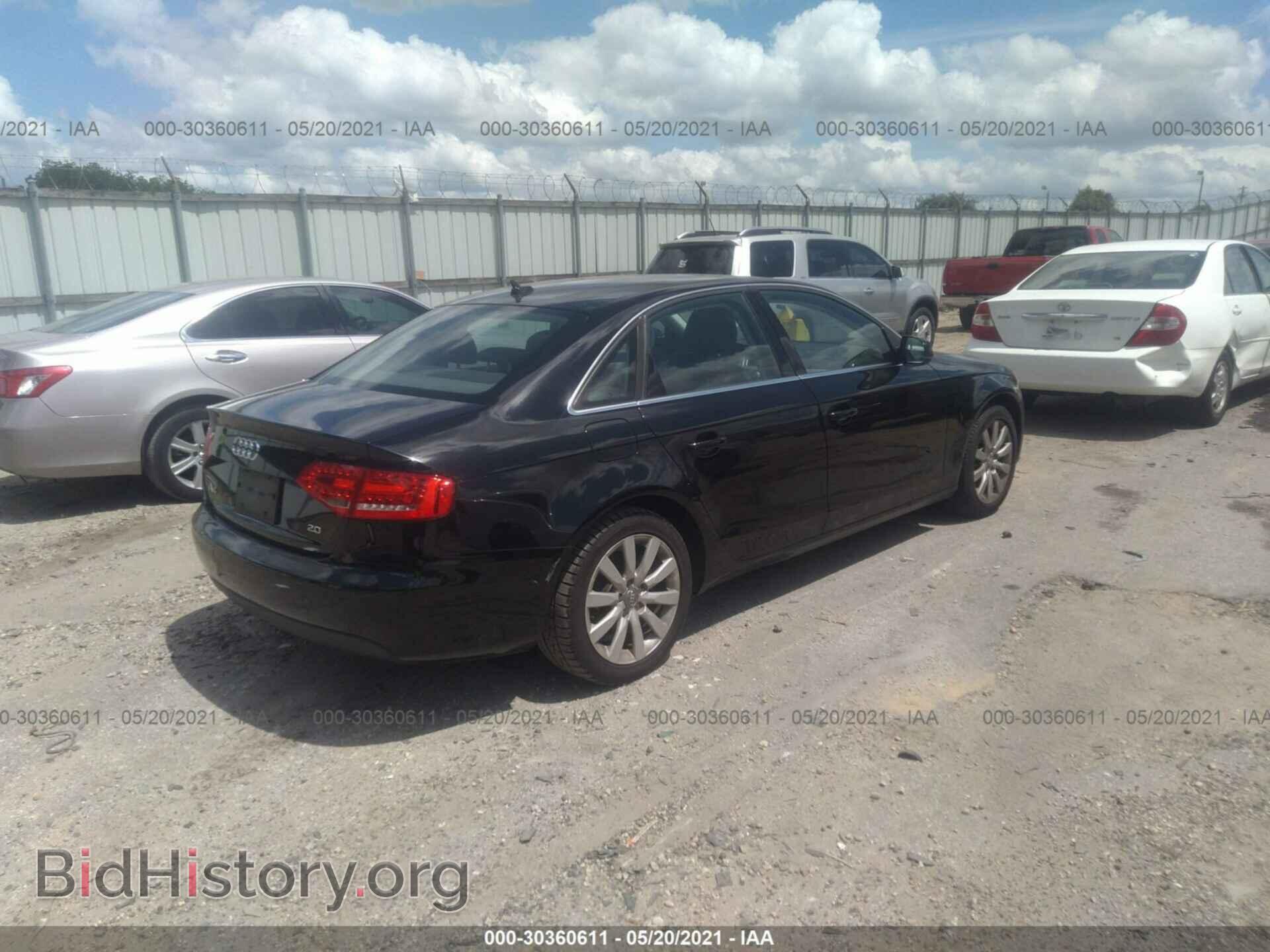 2012 AUDI A4 - VIN: WAUAFAFL7CN007140 - Фото 4