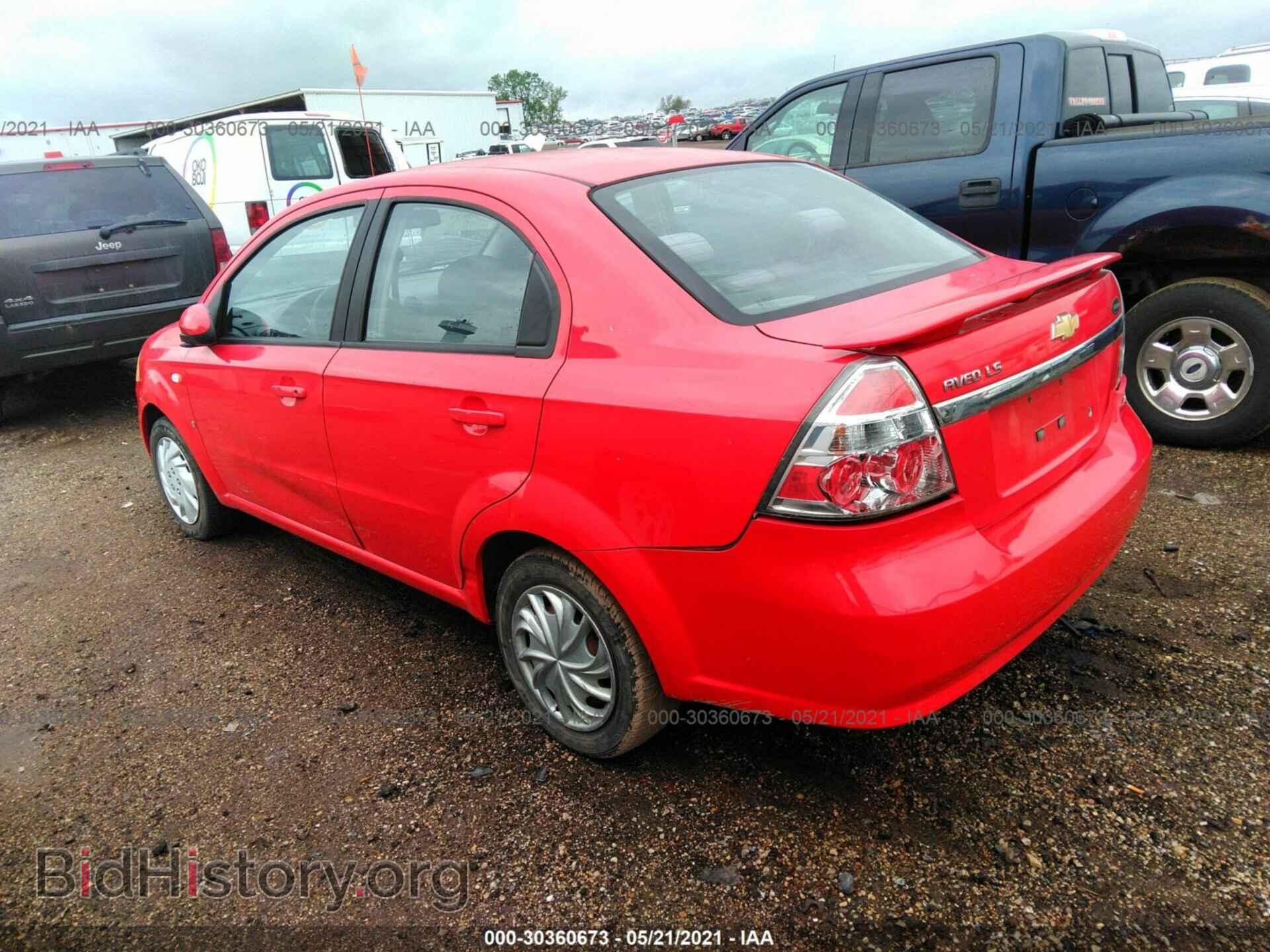 2007 CHEVROLET AVEO - VIN: KL1TD56667B053205 - Фото 3