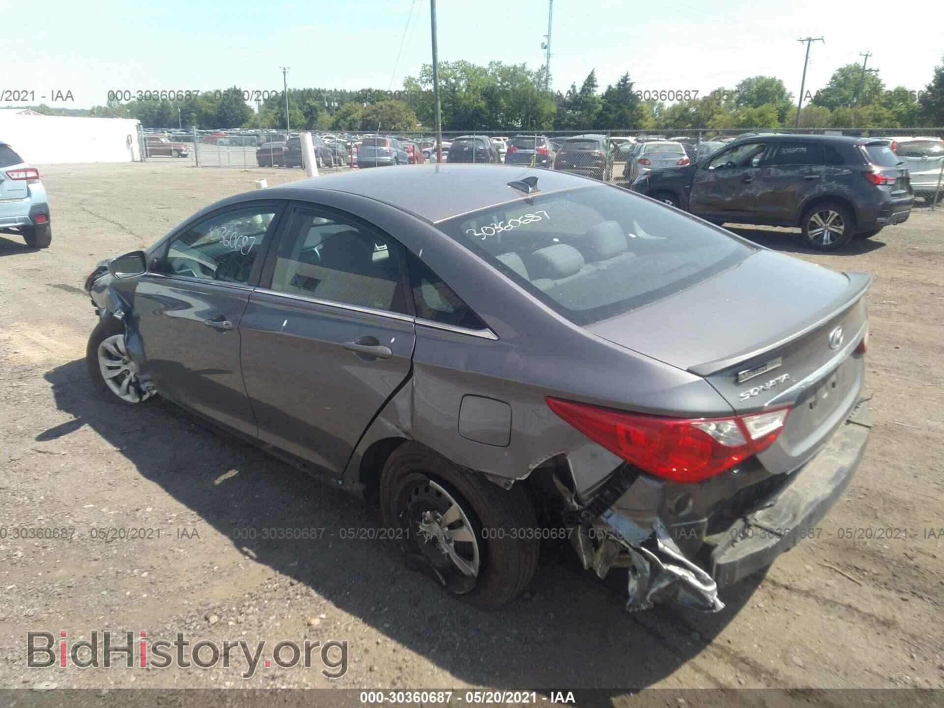 2012 HYUNDAI SONATA - VIN: 5NPEB4AC3CH340217 - Фото 3