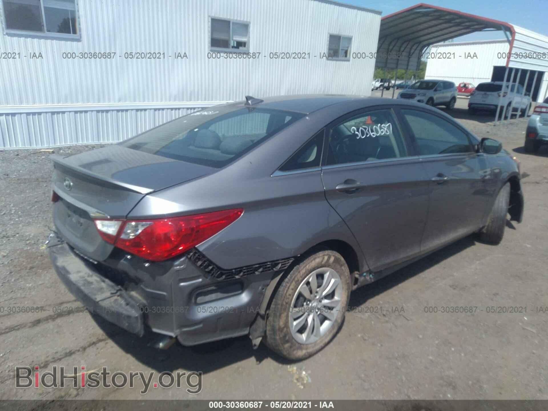 2012 HYUNDAI SONATA - VIN: 5NPEB4AC3CH340217 - Фото 4