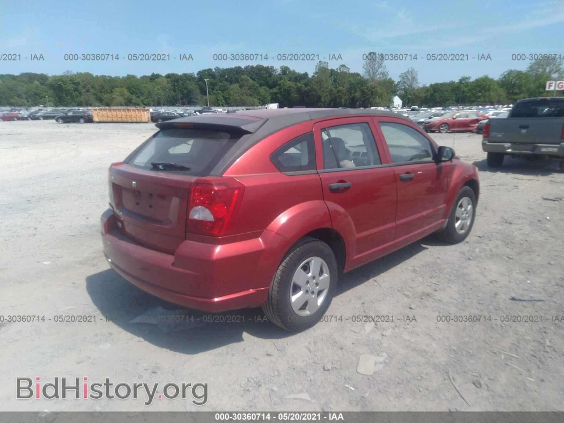 2008 DODGE CALIBER - VIN: 1B3HB28B58D630746 - Фото 4