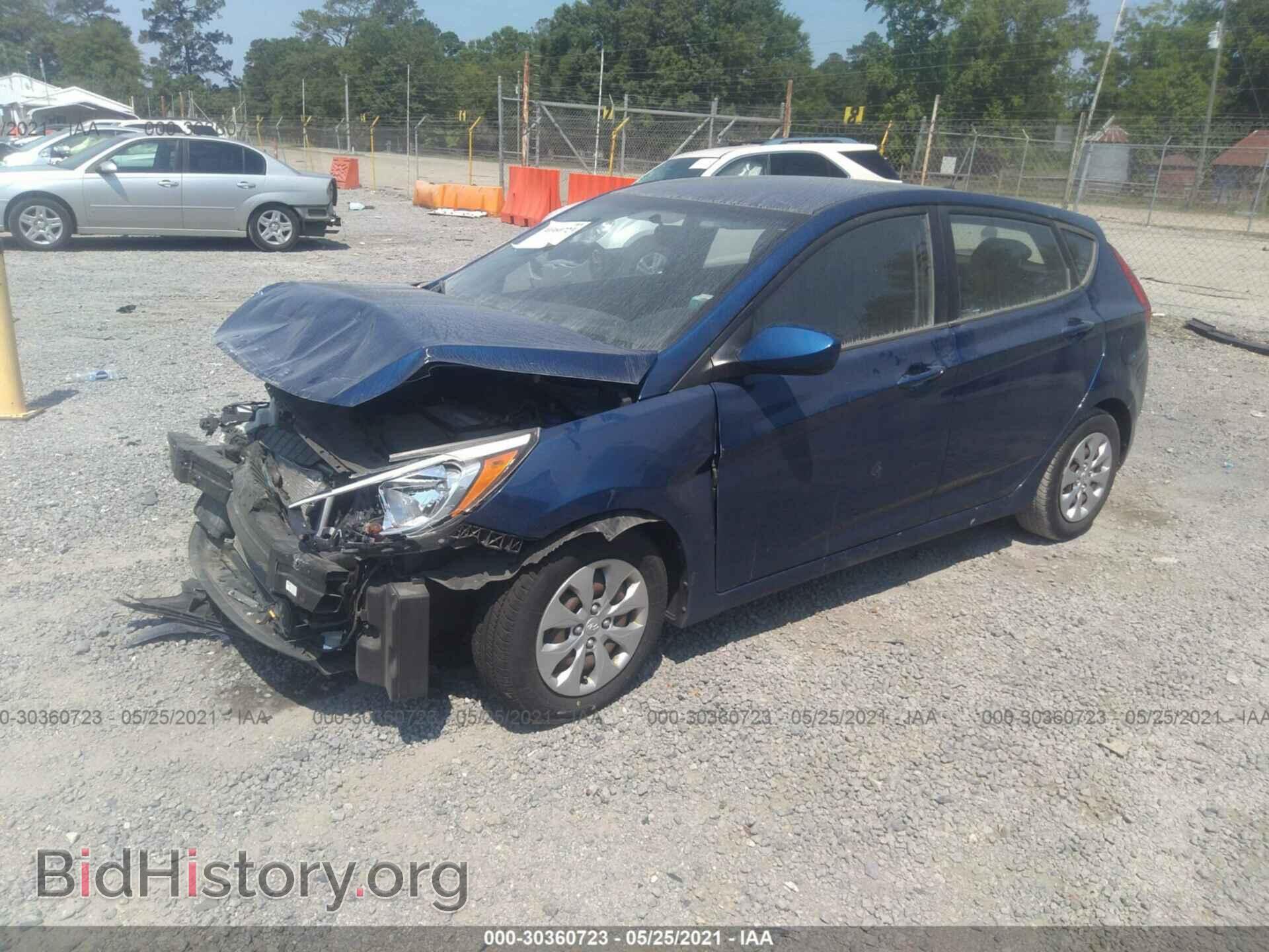 2016 HYUNDAI ACCENT - VIN: KMHCT5AE9GU257846 - Фото 2