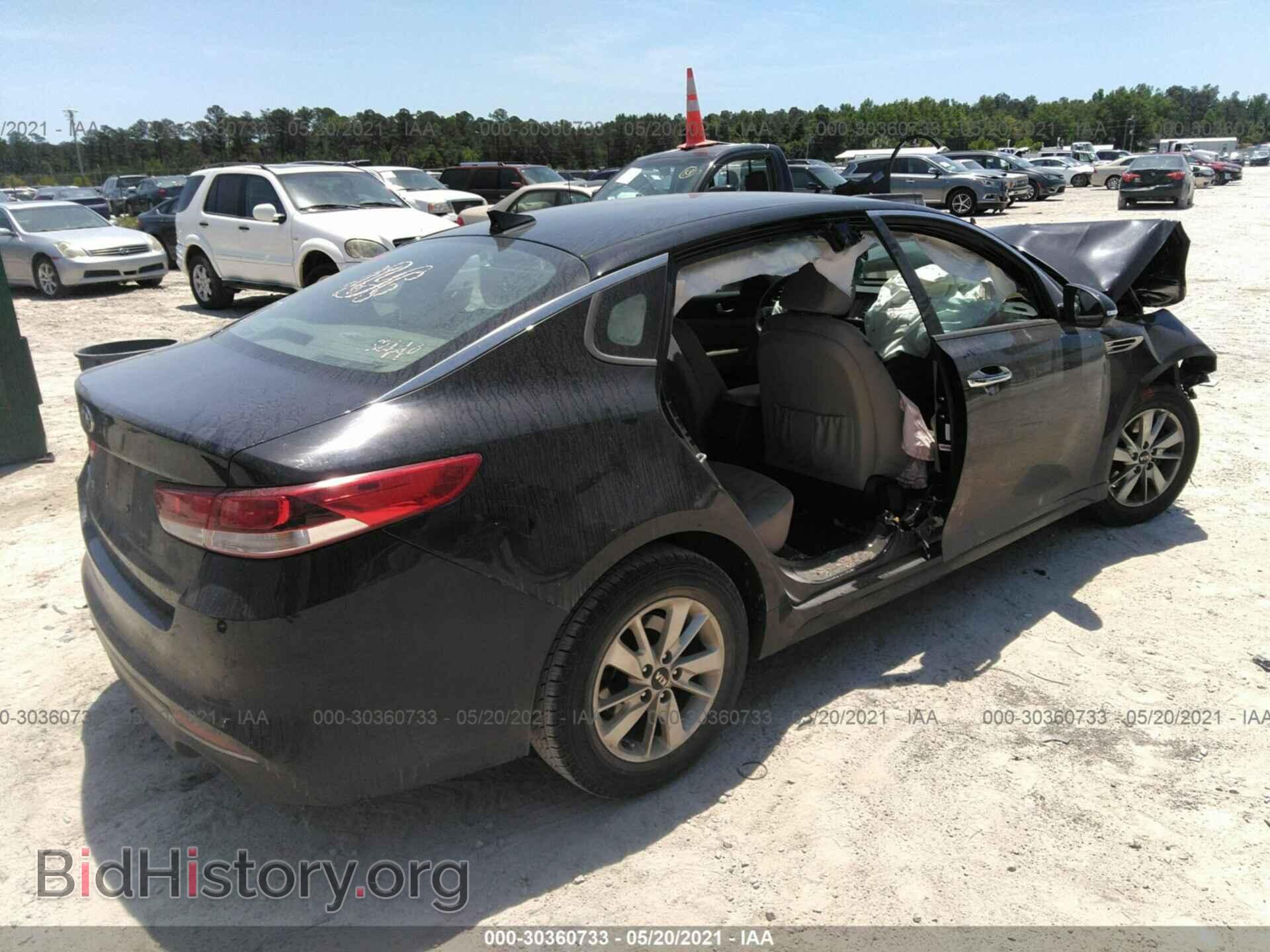 2017 KIA OPTIMA - VIN: 5XXGT4L30HG133905 - Фото 4