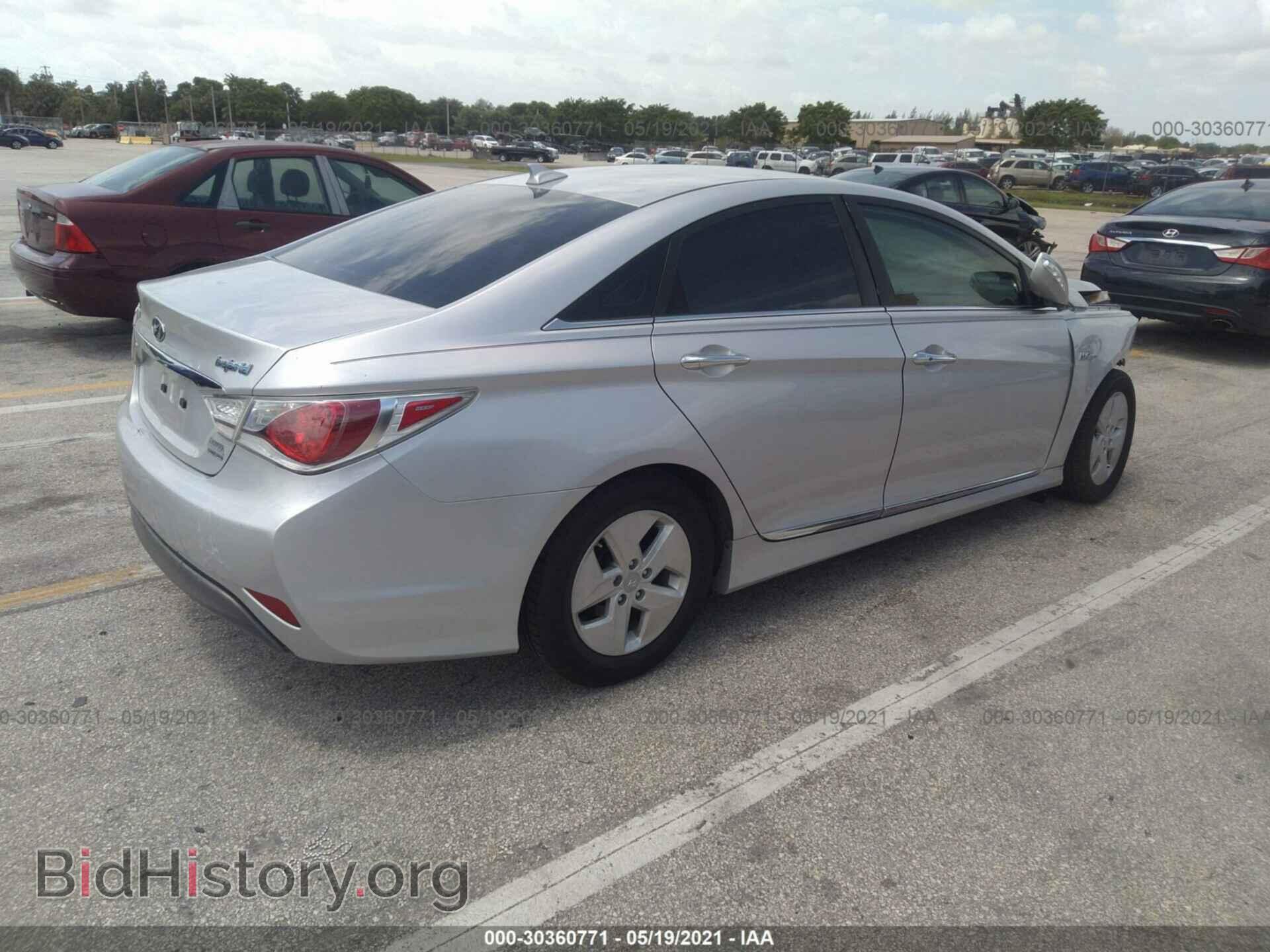 2012 HYUNDAI SONATA - VIN: KMHEC4A48CA062231 - Фото 4