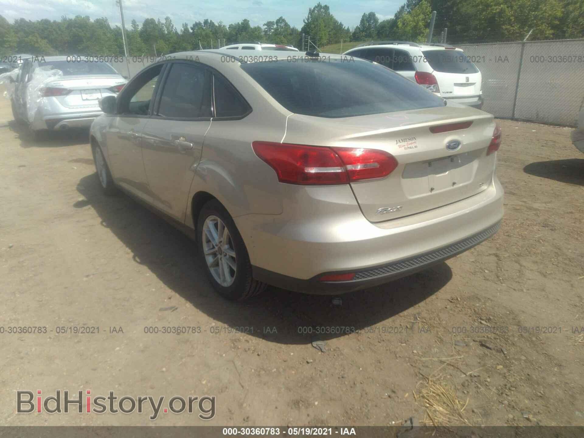 2017 FORD FOCUS - VIN: 1FADP3F28HL212717 - Фото 3
