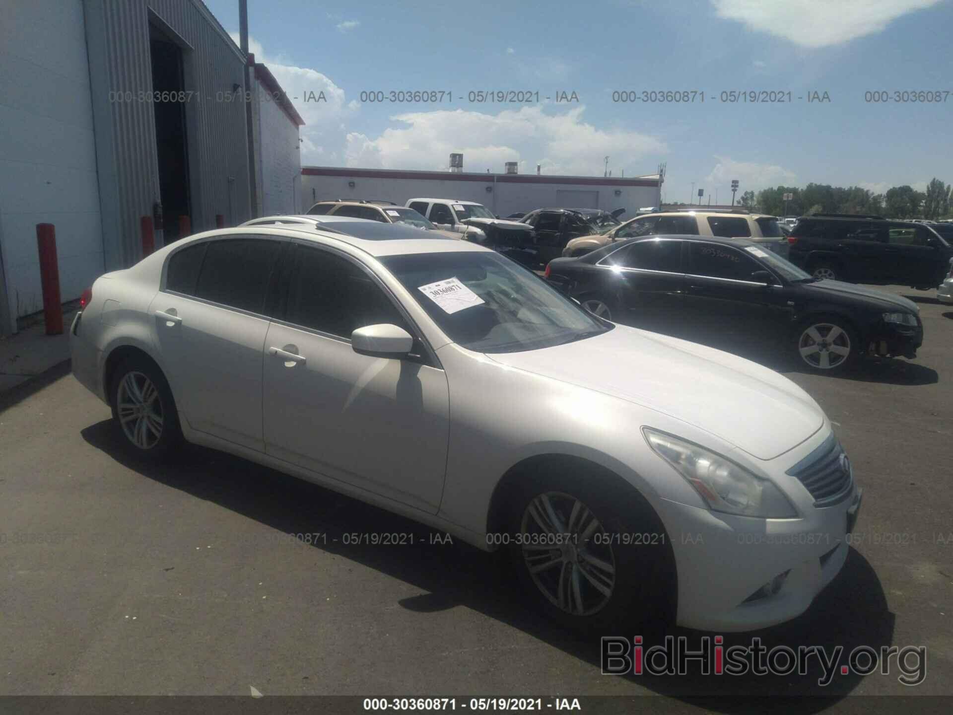 Фотография JN1CV6AR9CM676297 - INFINITI G37 SEDAN 2012