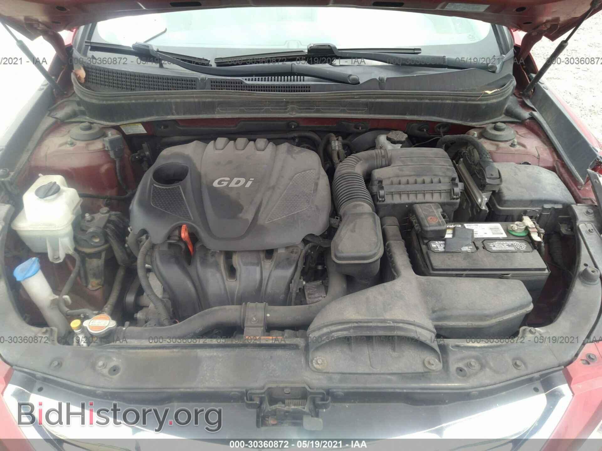 2012 HYUNDAI SONATA - VIN: 5NPEB4AC8CH355585 - Фото 10