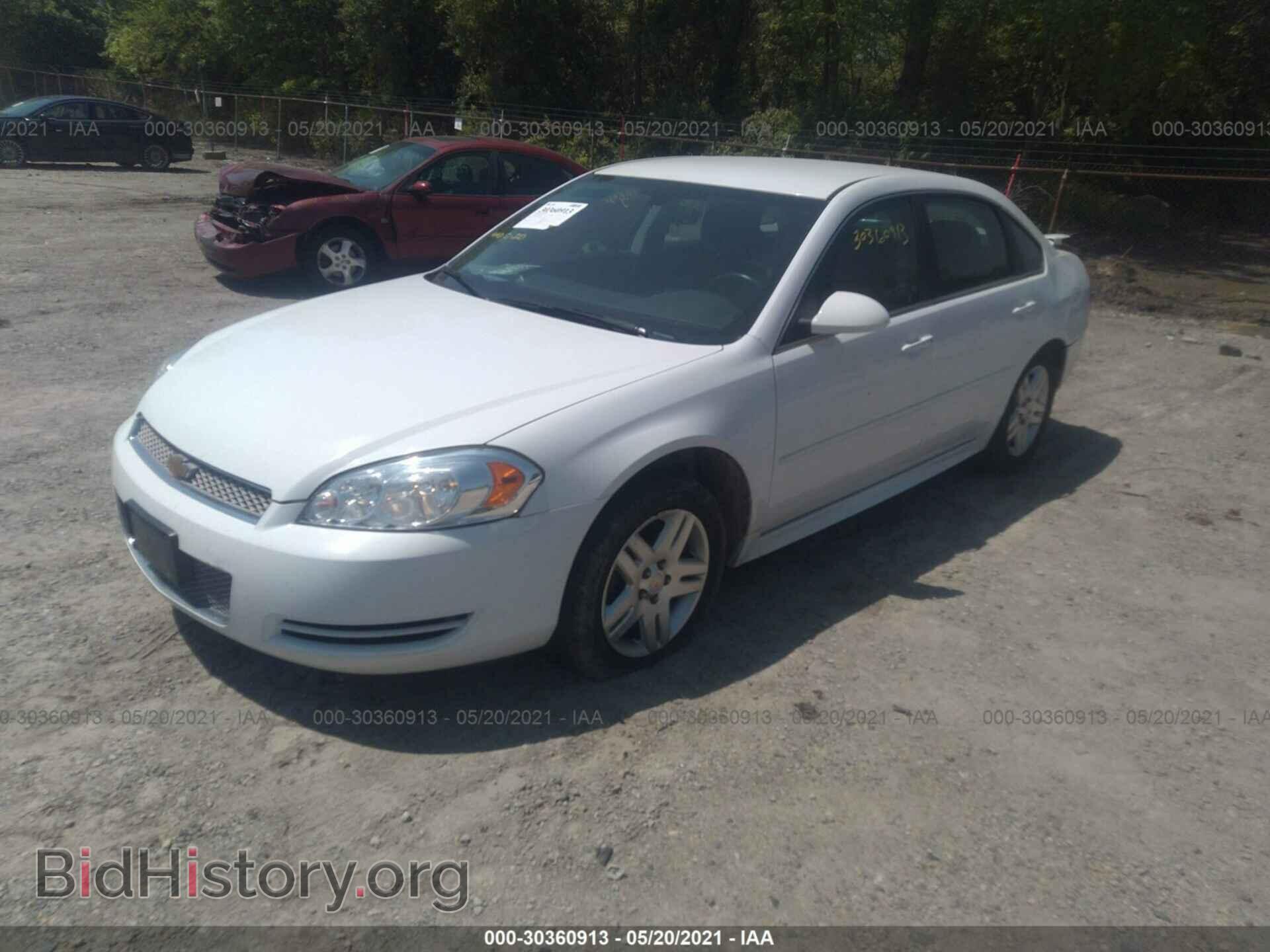 2012 CHEVROLET IMPALA - VIN: 2G1WG5E39C1131242 - Фото 2