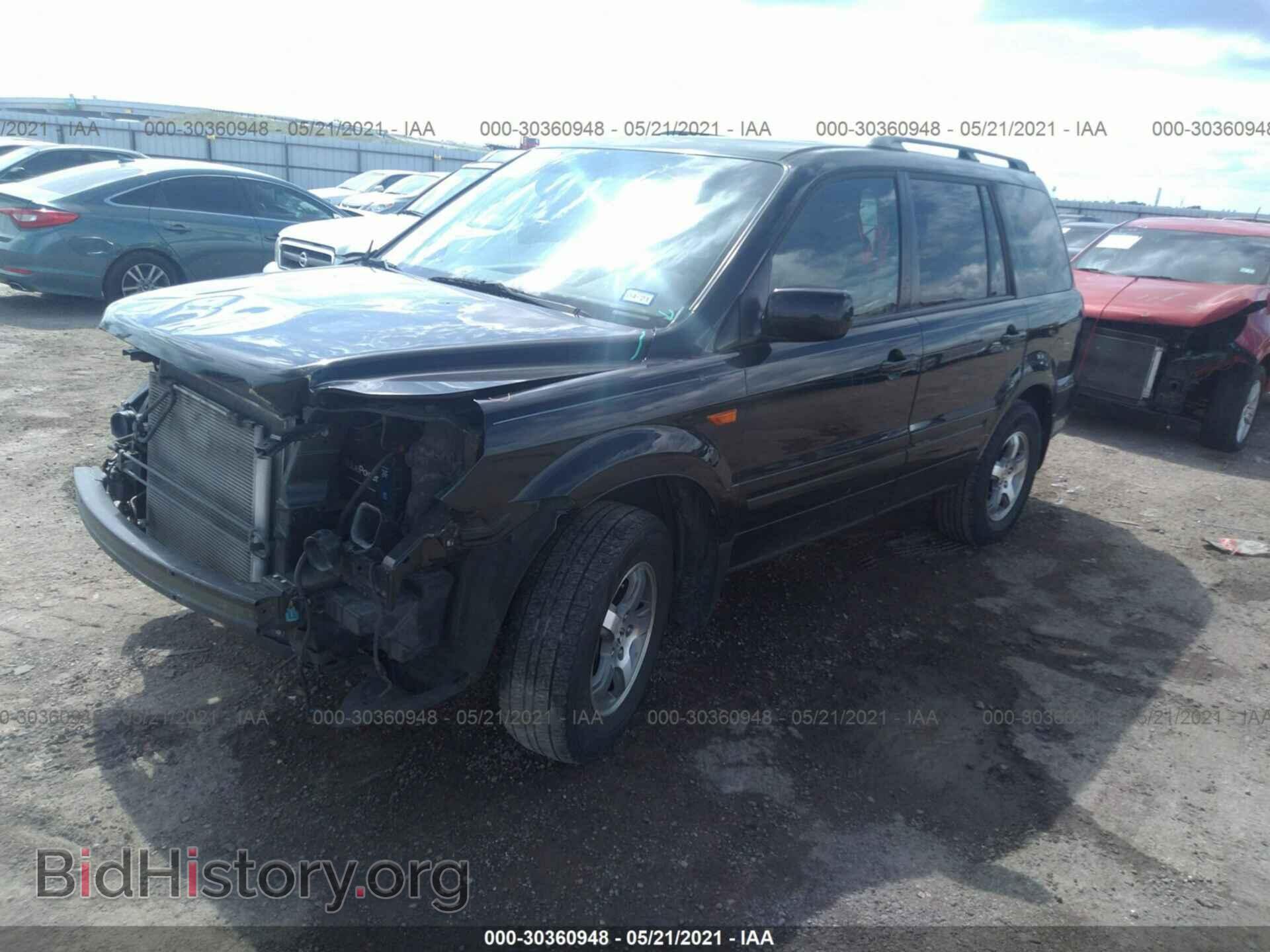 2006 HONDA PILOT - VIN: 5FNYF28596B033229 - Фото 2