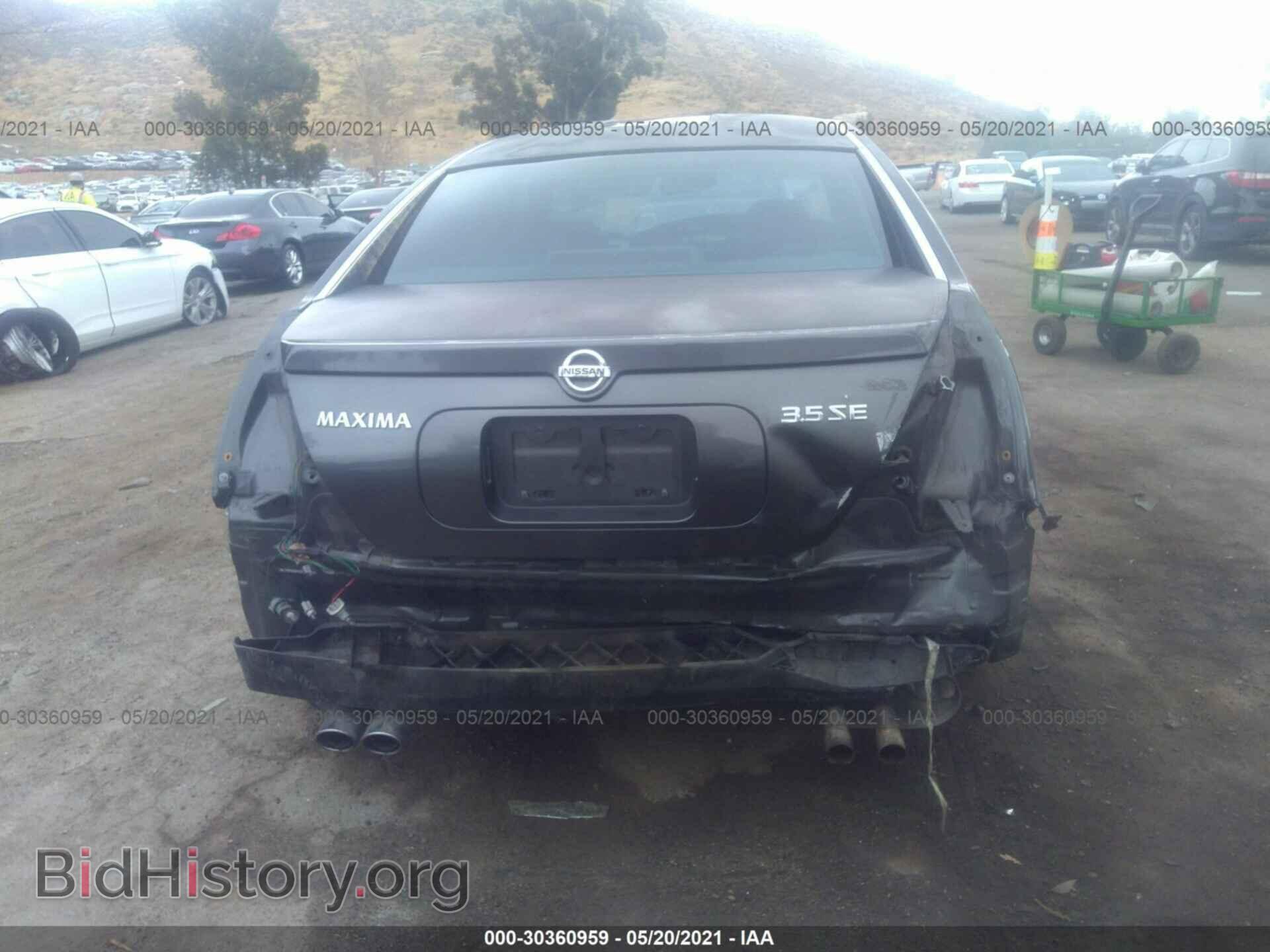 2006 NISSAN MAXIMA - VIN: 1N4BA41EX6C842168 - Фото 6
