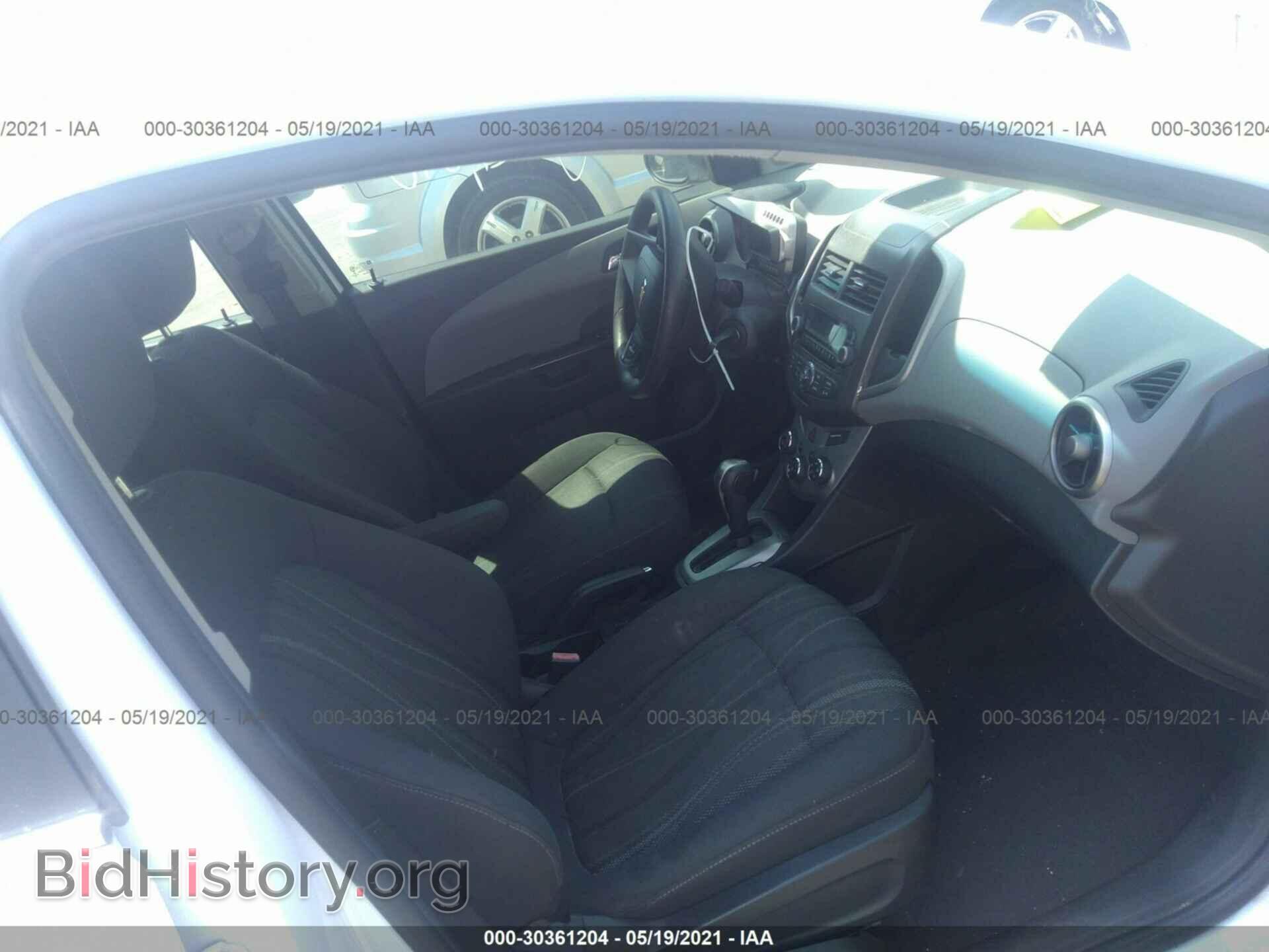 2013 CHEVROLET SONIC - VIN: 1G1JC6SH4D4199837 - Фото 5