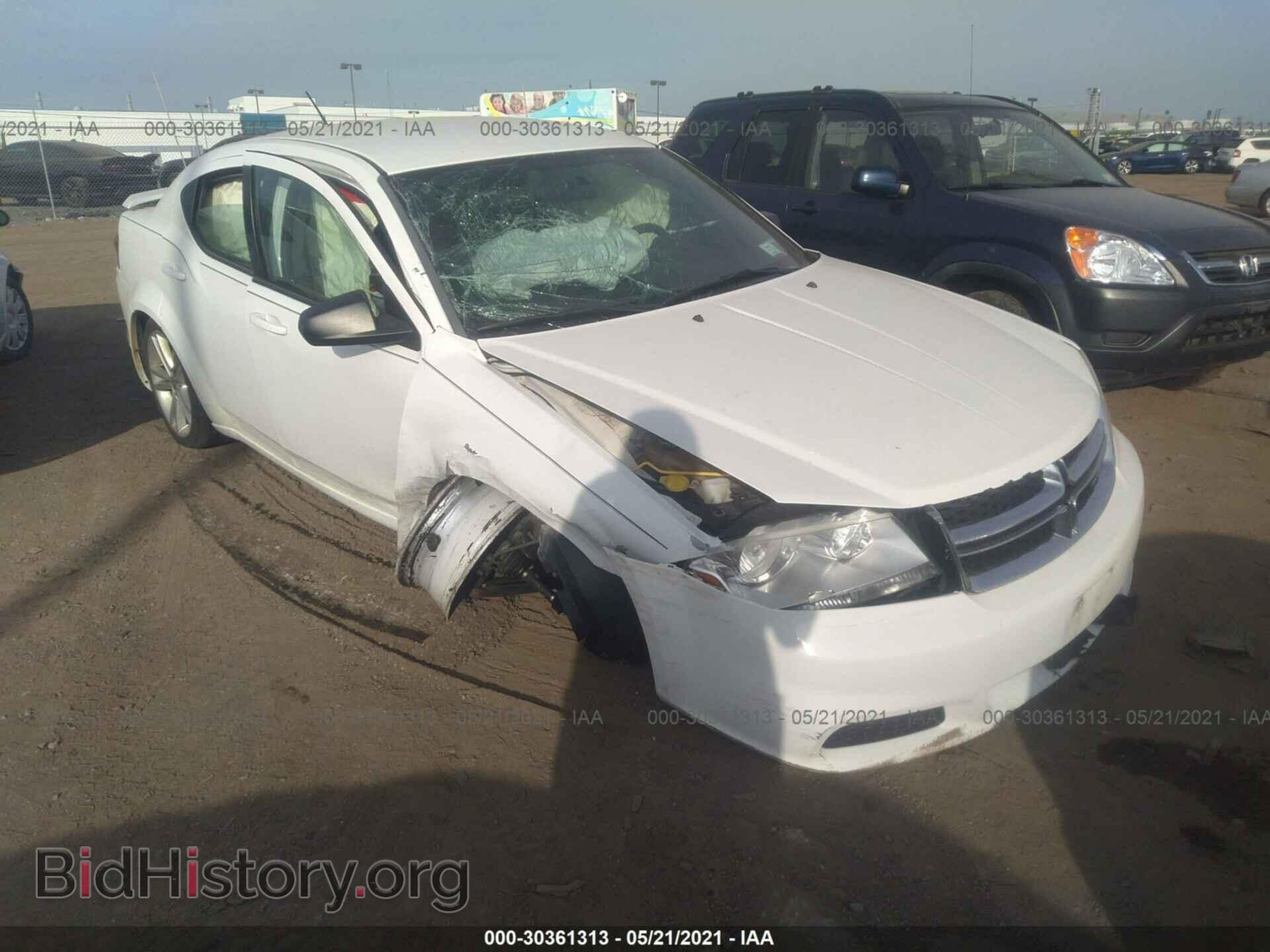Photo 1C3CDZAG4CN280907 - DODGE AVENGER 2012