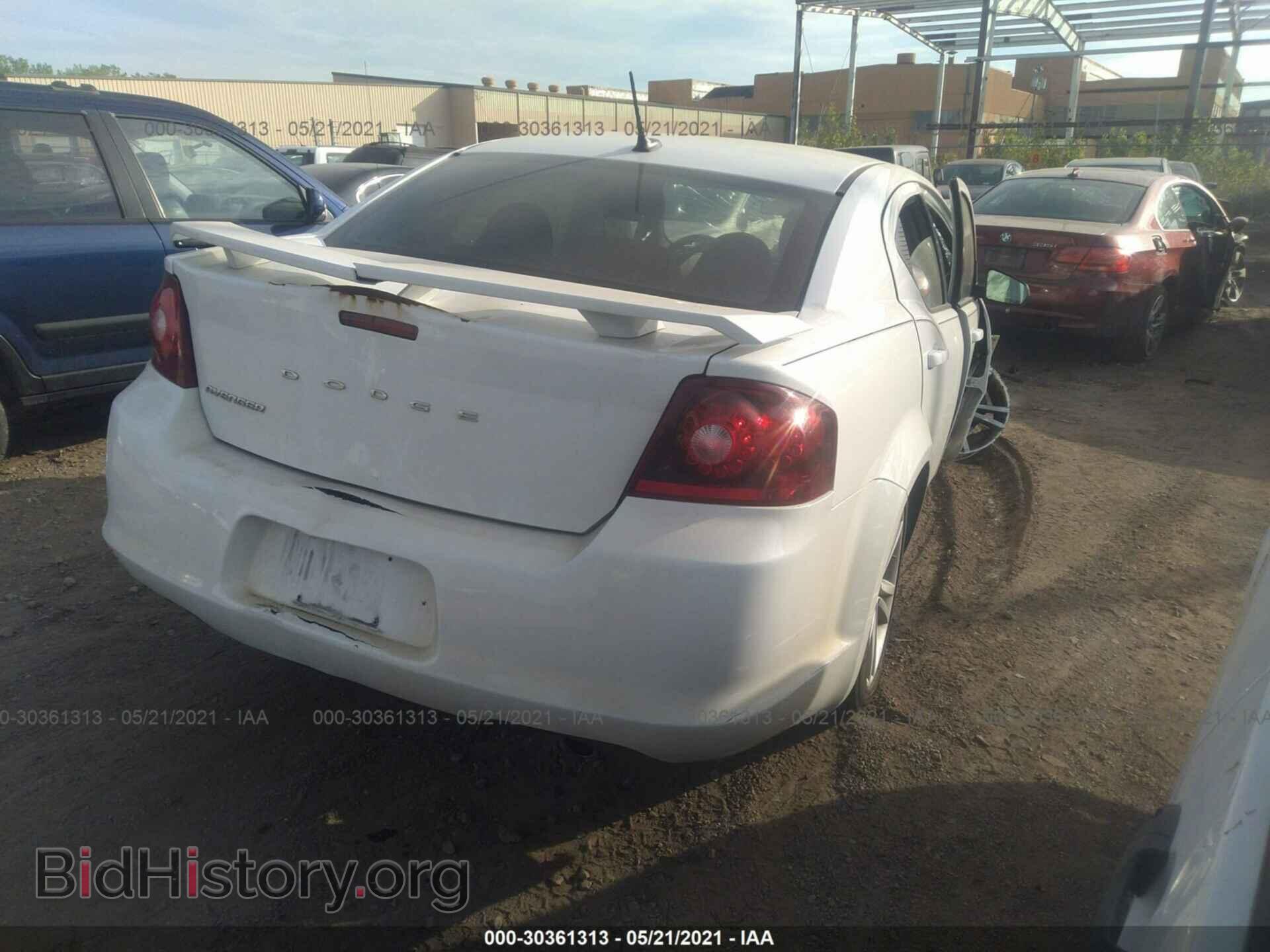 2012 DODGE AVENGER - VIN: 1C3CDZAG4CN280907 - Фото 4