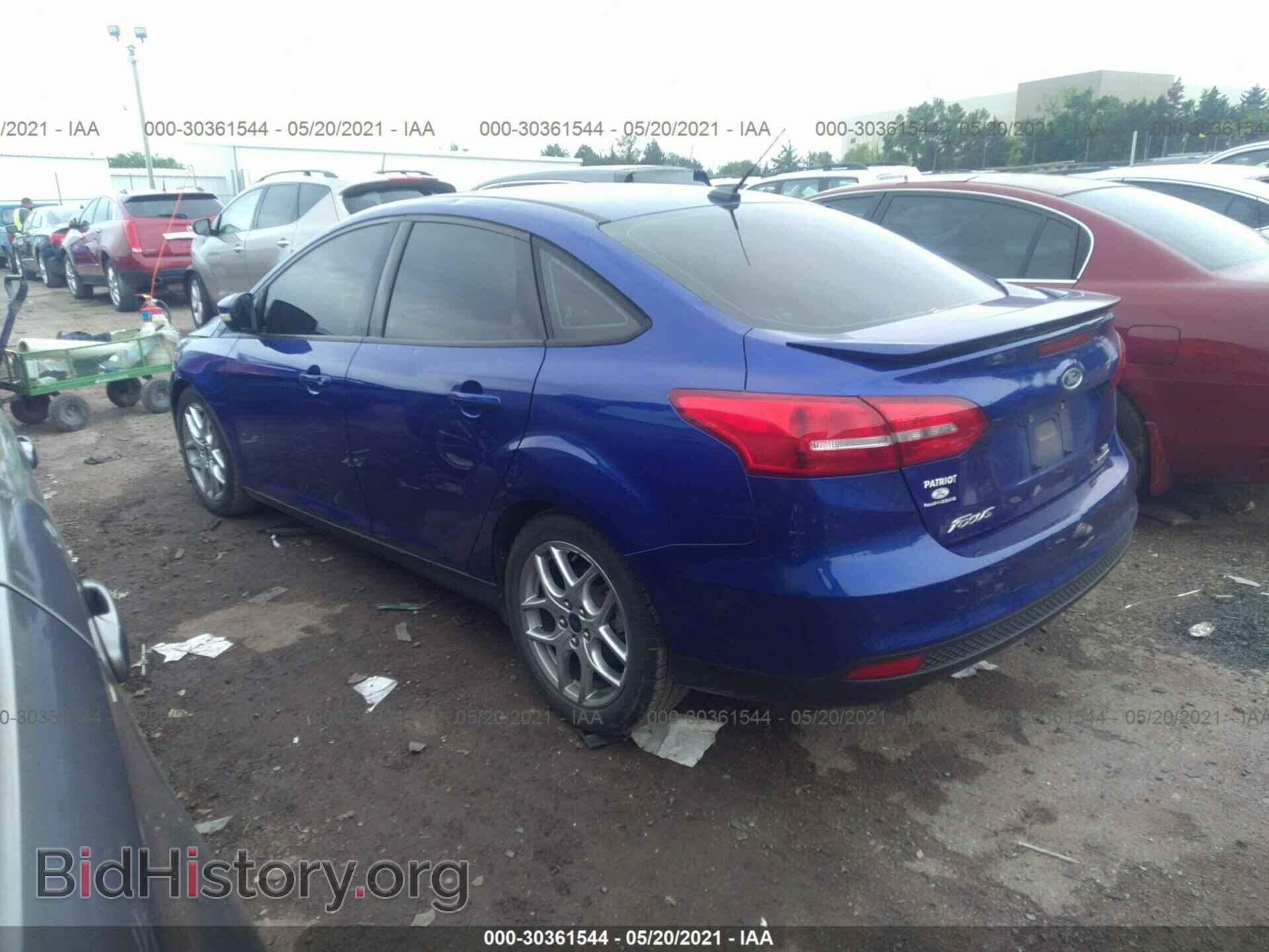 2015 FORD FOCUS - VIN: 1FADP3F2XFL240631 - Фото 3